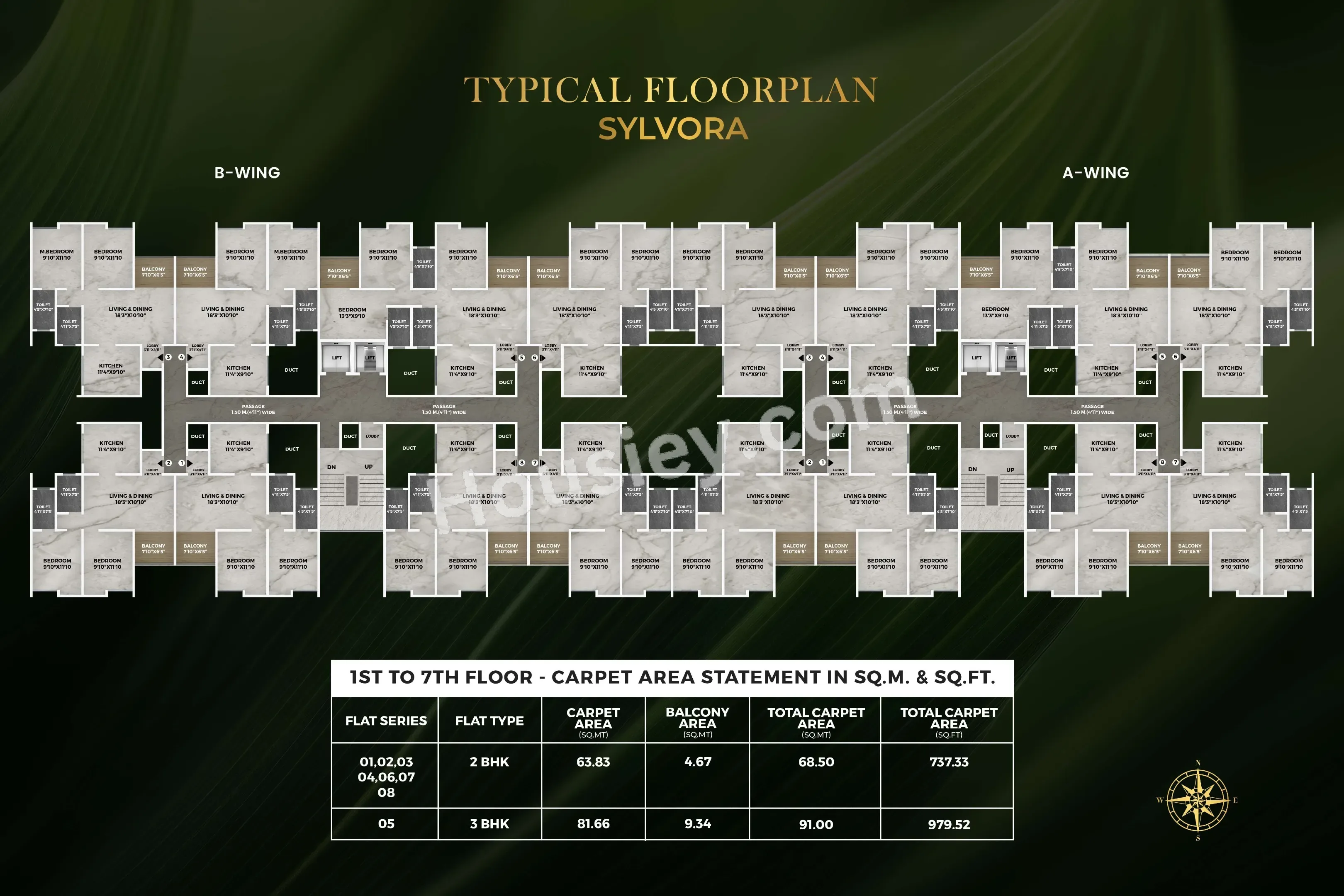 GBC Dhayari Reserve Floor plan 2