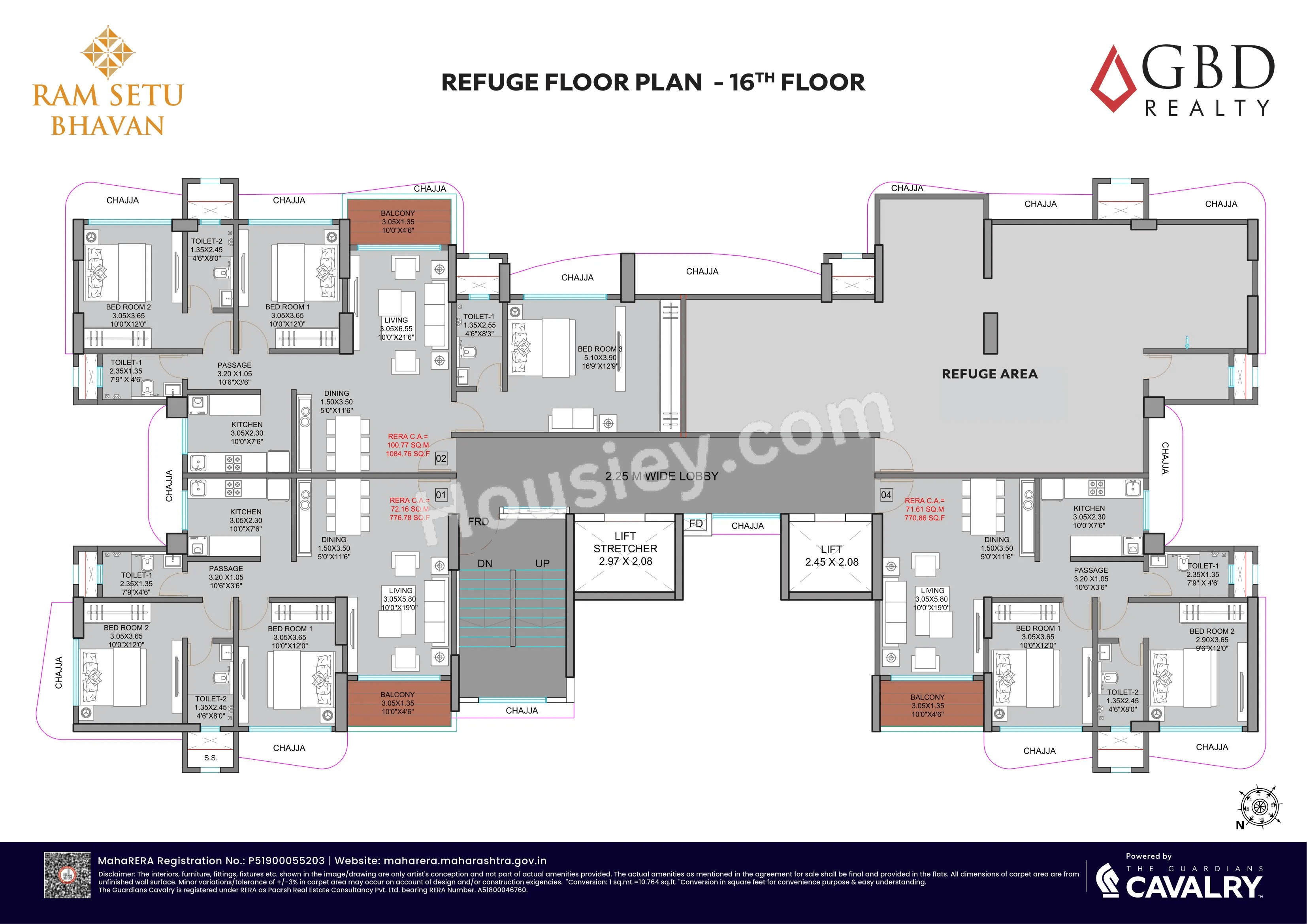 GBD Ram Setu Bhavan Floor plan 3