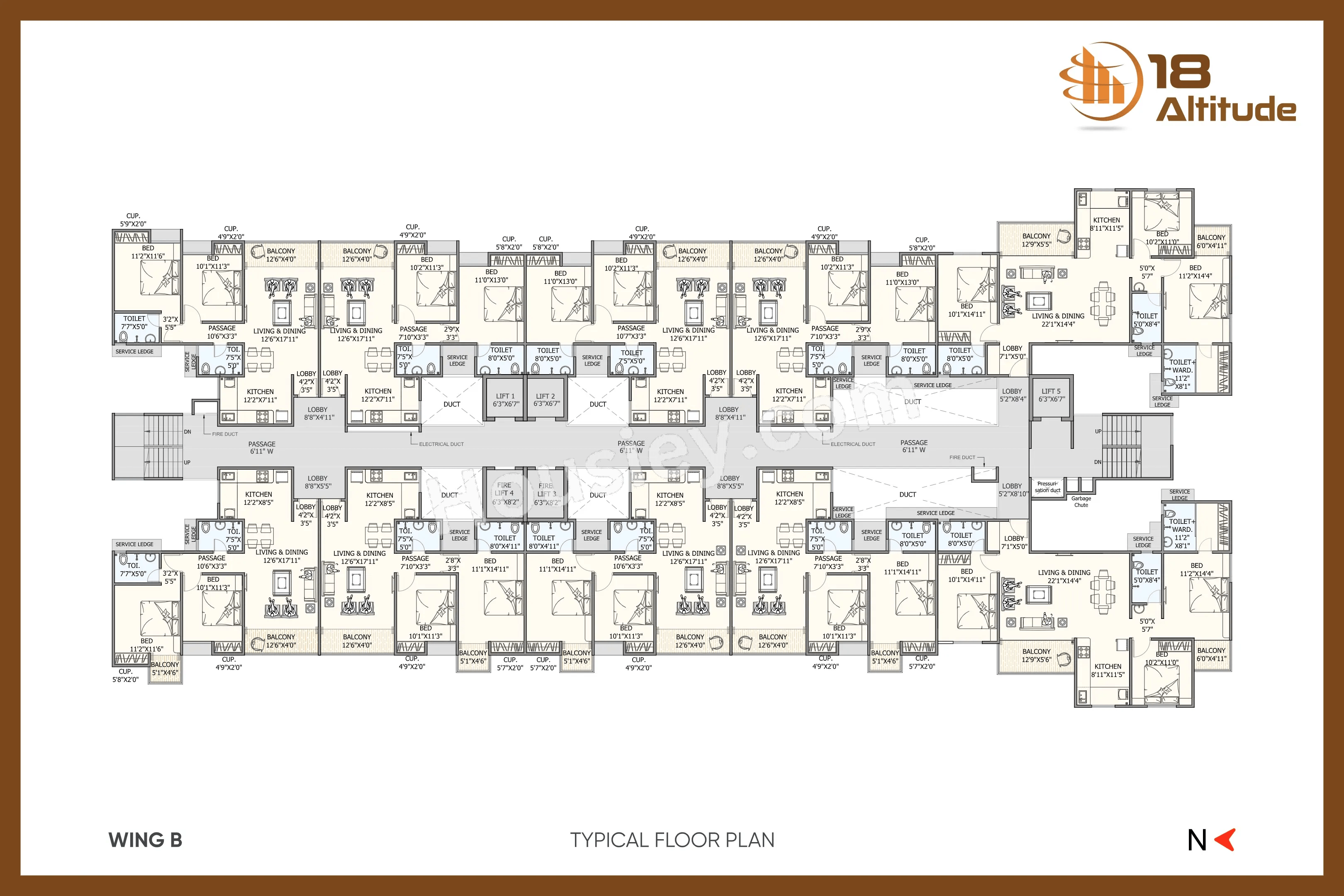 GD 18 Altitude Floor Plan