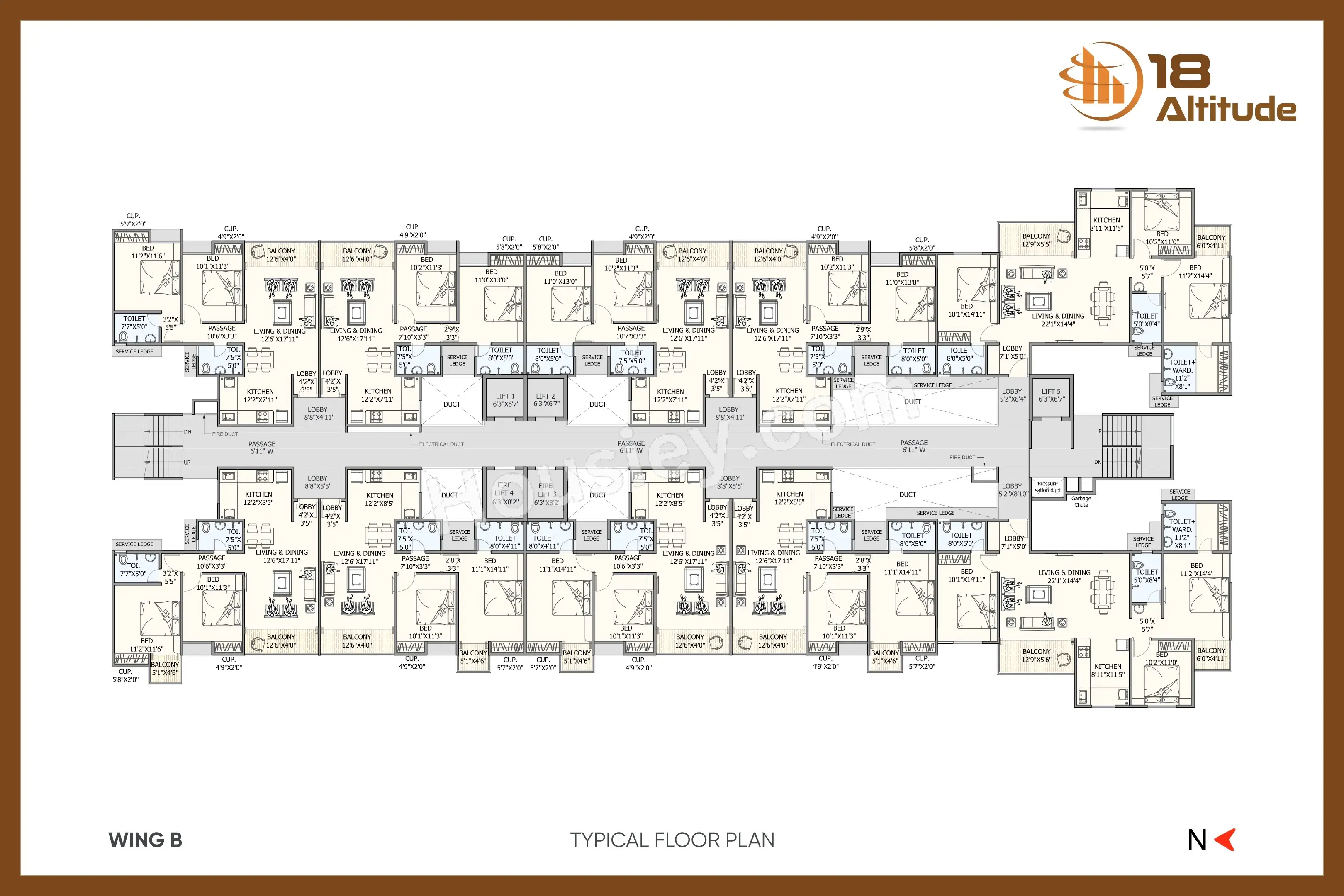 GD 18 Altitude Floor plan 1