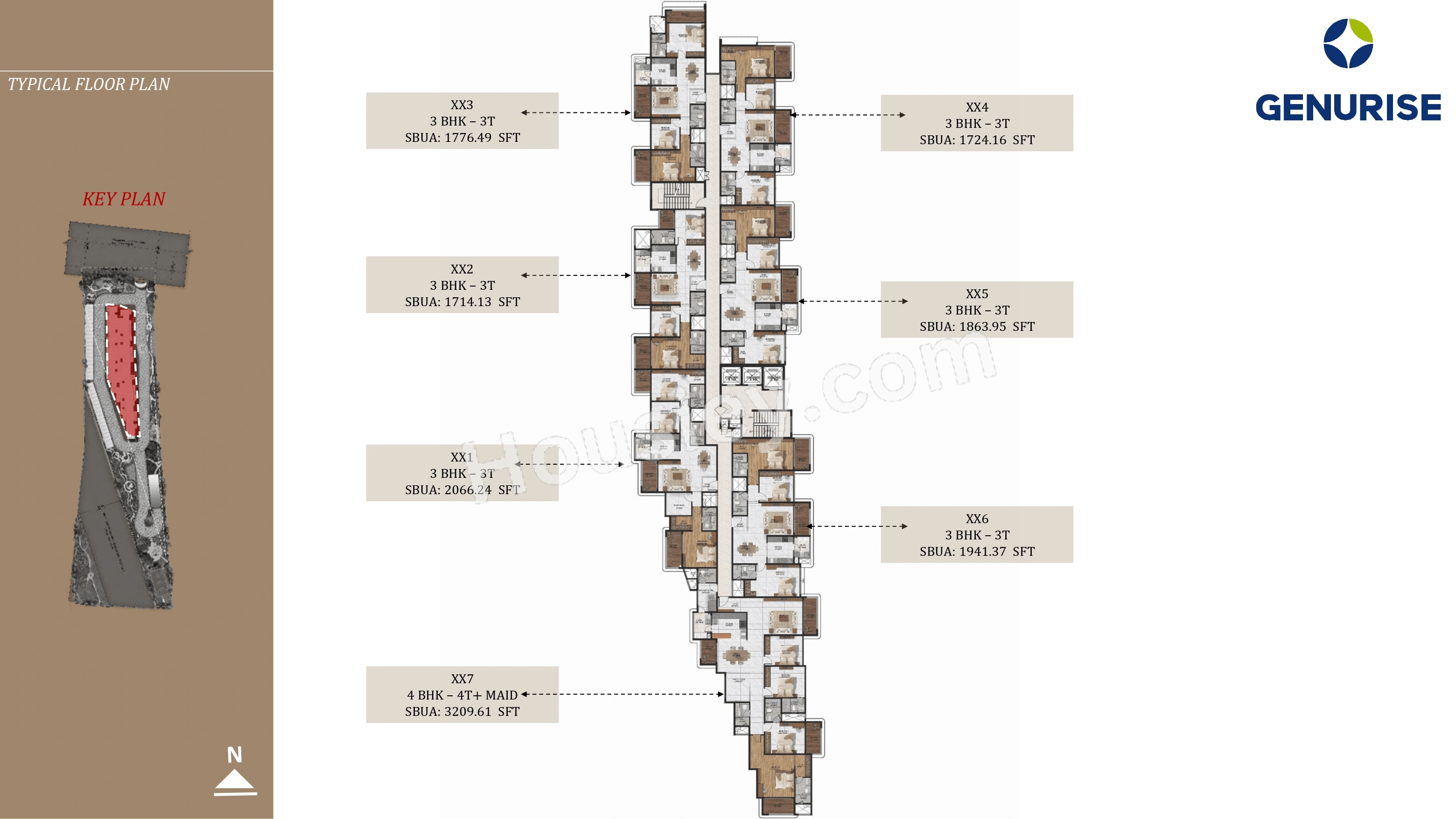 Genurises Satori Floor plan 1