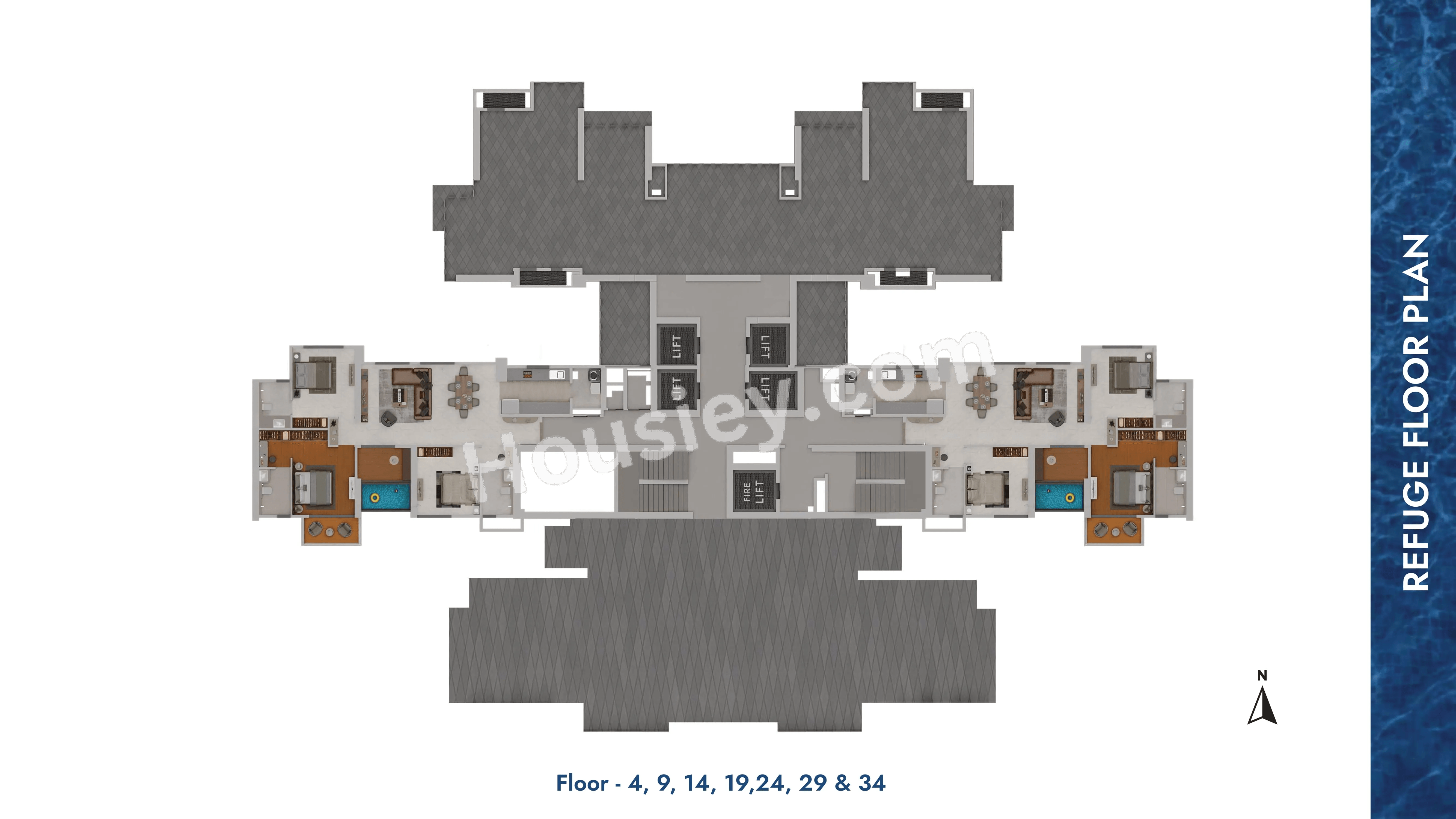 Gera Avive Towers Floor plan 1