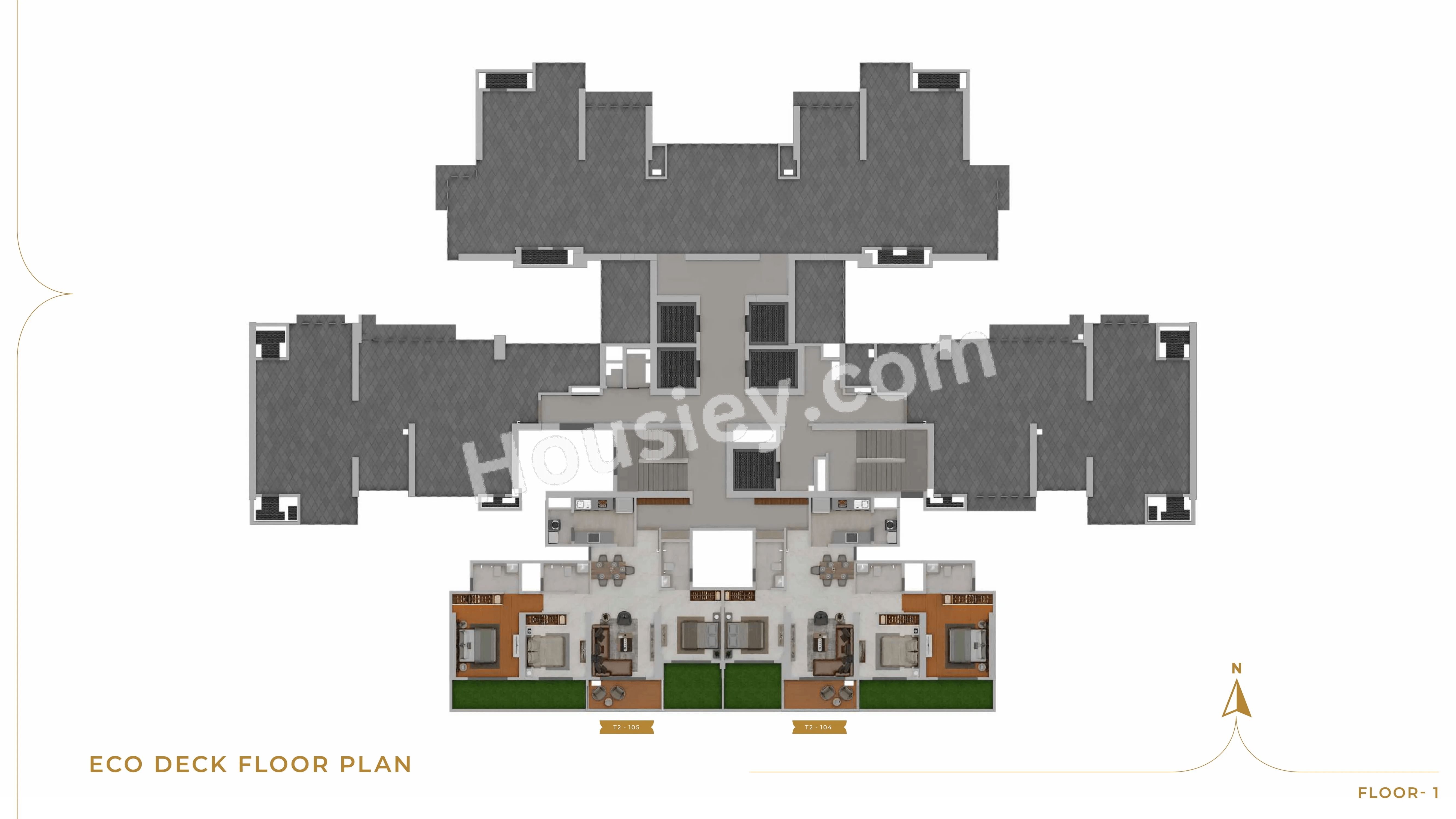 Gera Avive Towers Floor plan 5