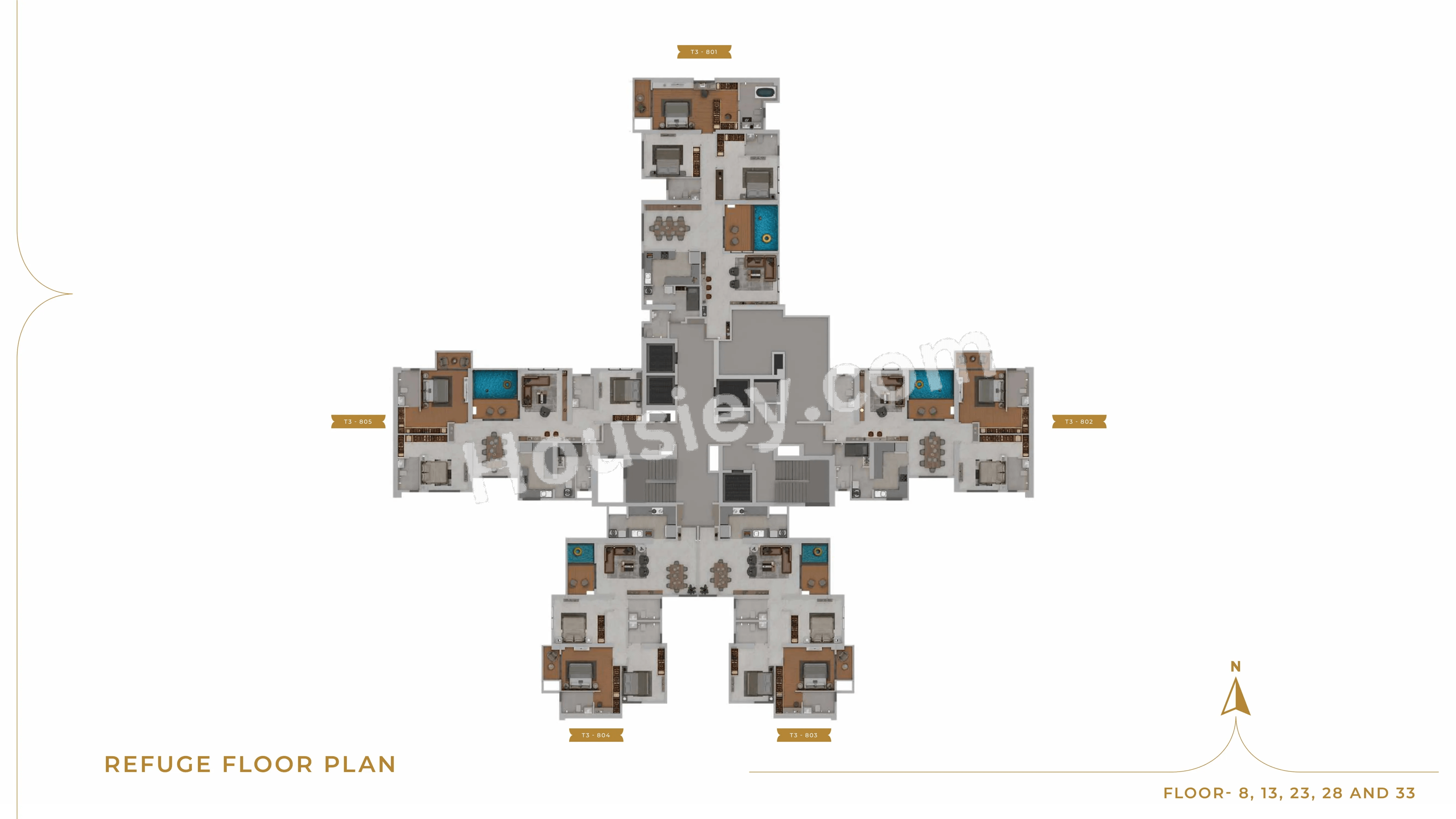 Gera Avive Towers Floor plan 7