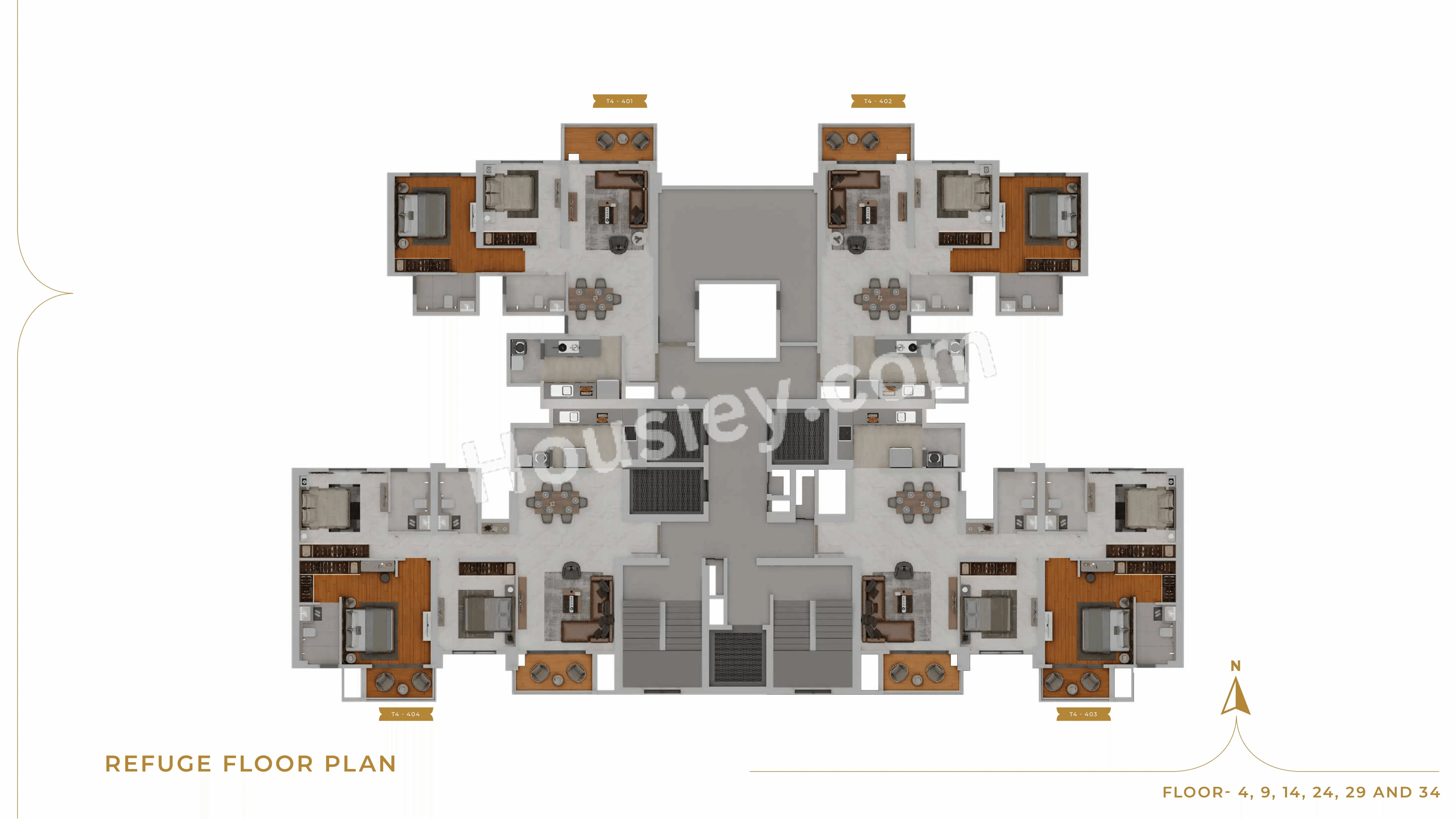 Gera Avive Towers Floor plan 10