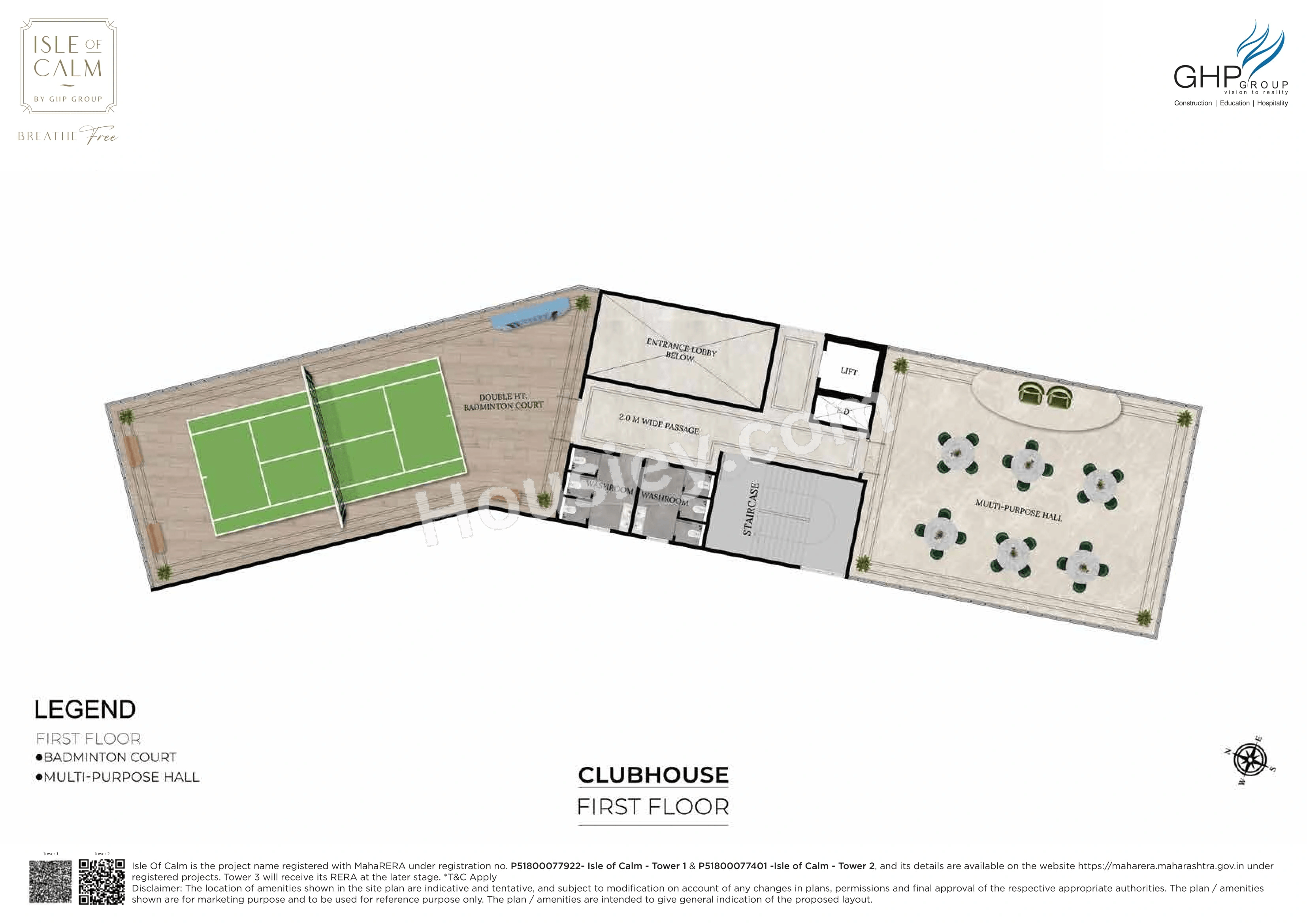 GHP Isle of Calm Floor plan 2