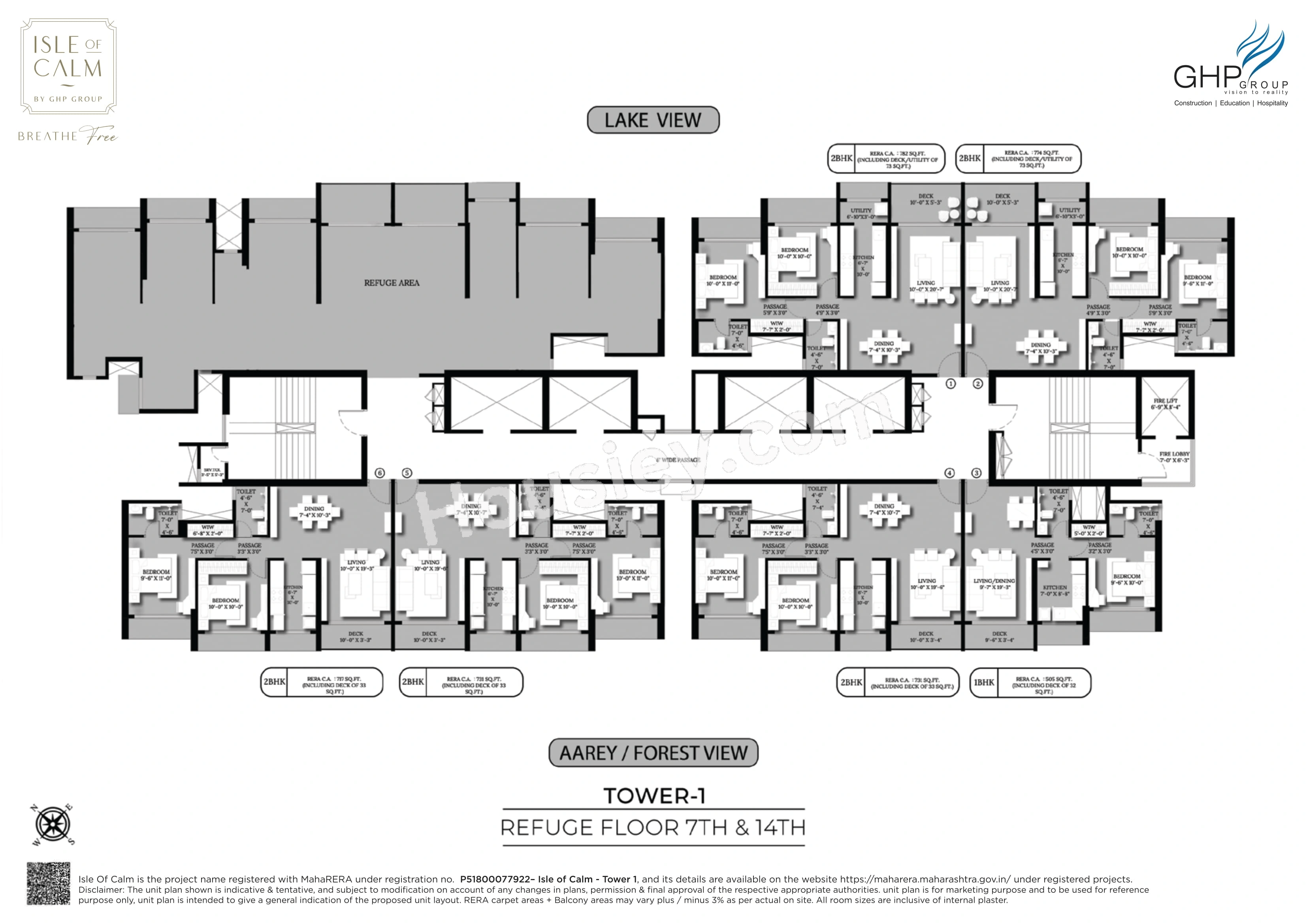 GHP Isle of Calm Floor plan 5