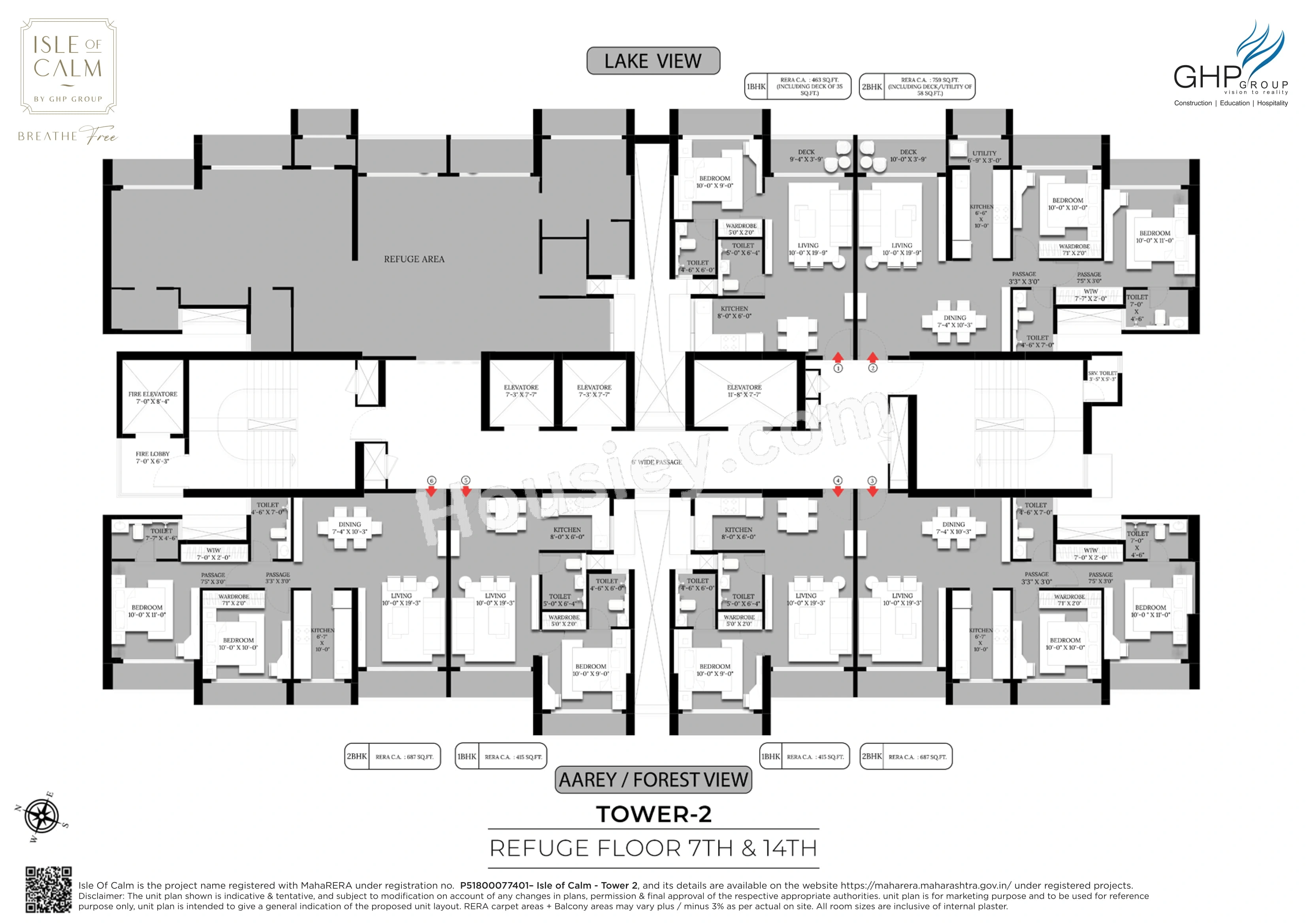 GHP Isle of Calm Floor plan 6
