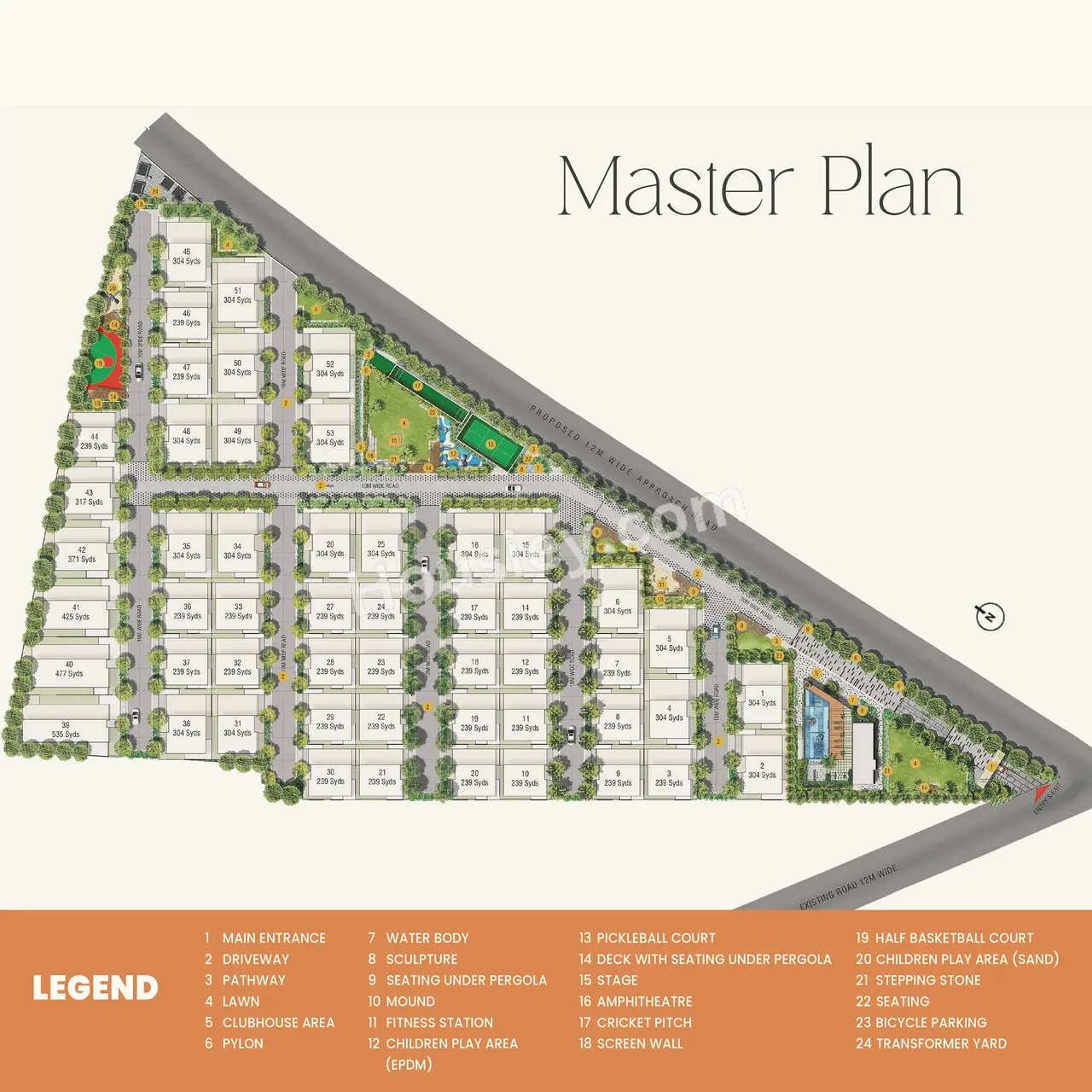 GHR Trivana Floor Plan