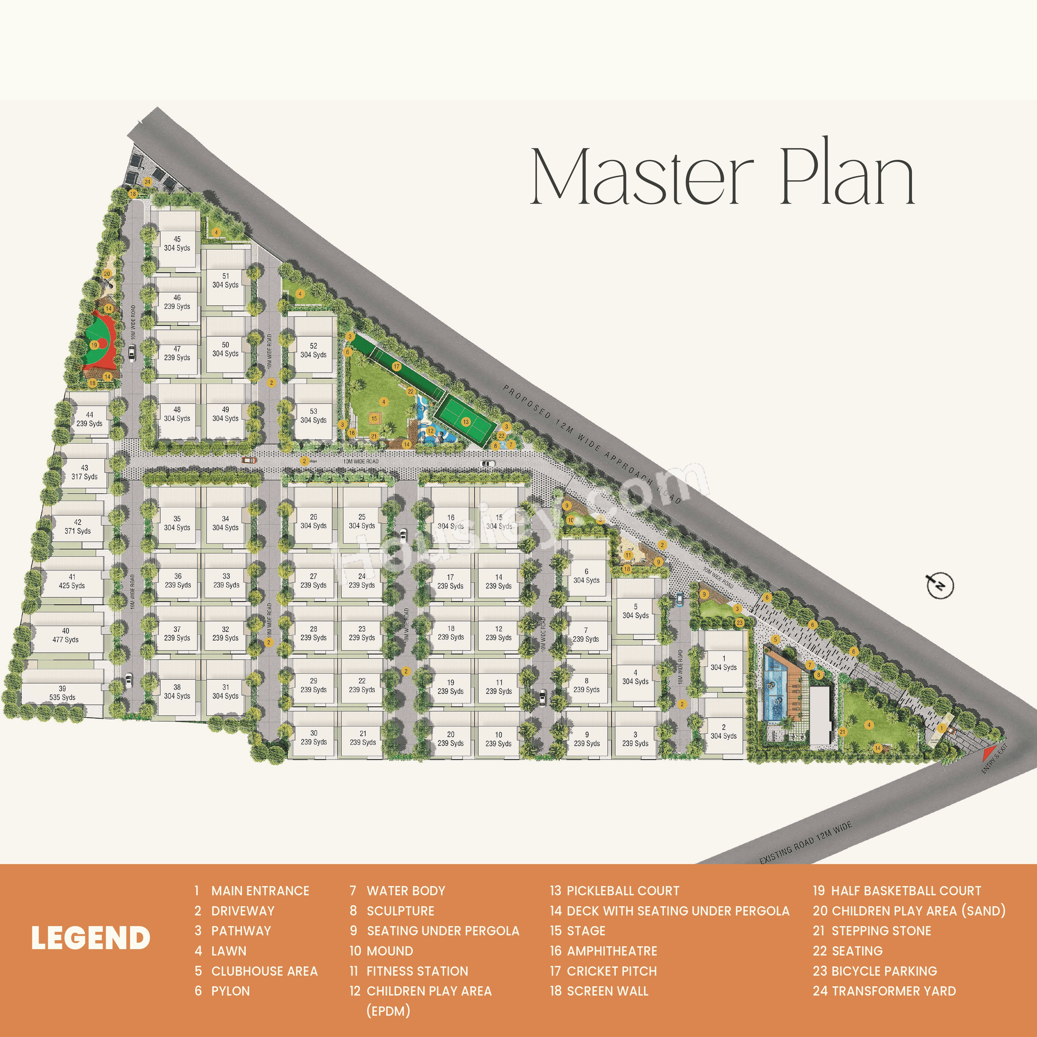 GHR Trivana Floor Plan