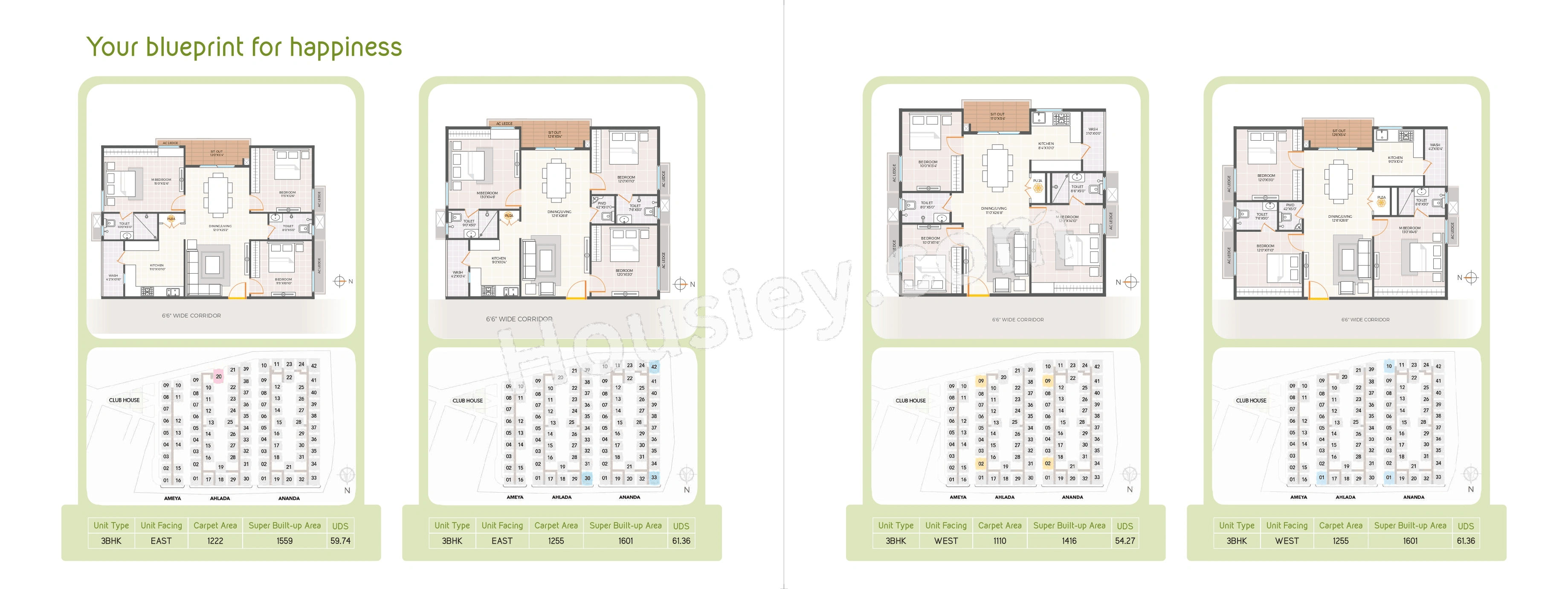 Giridhari Happiness Hub Floor plan 4