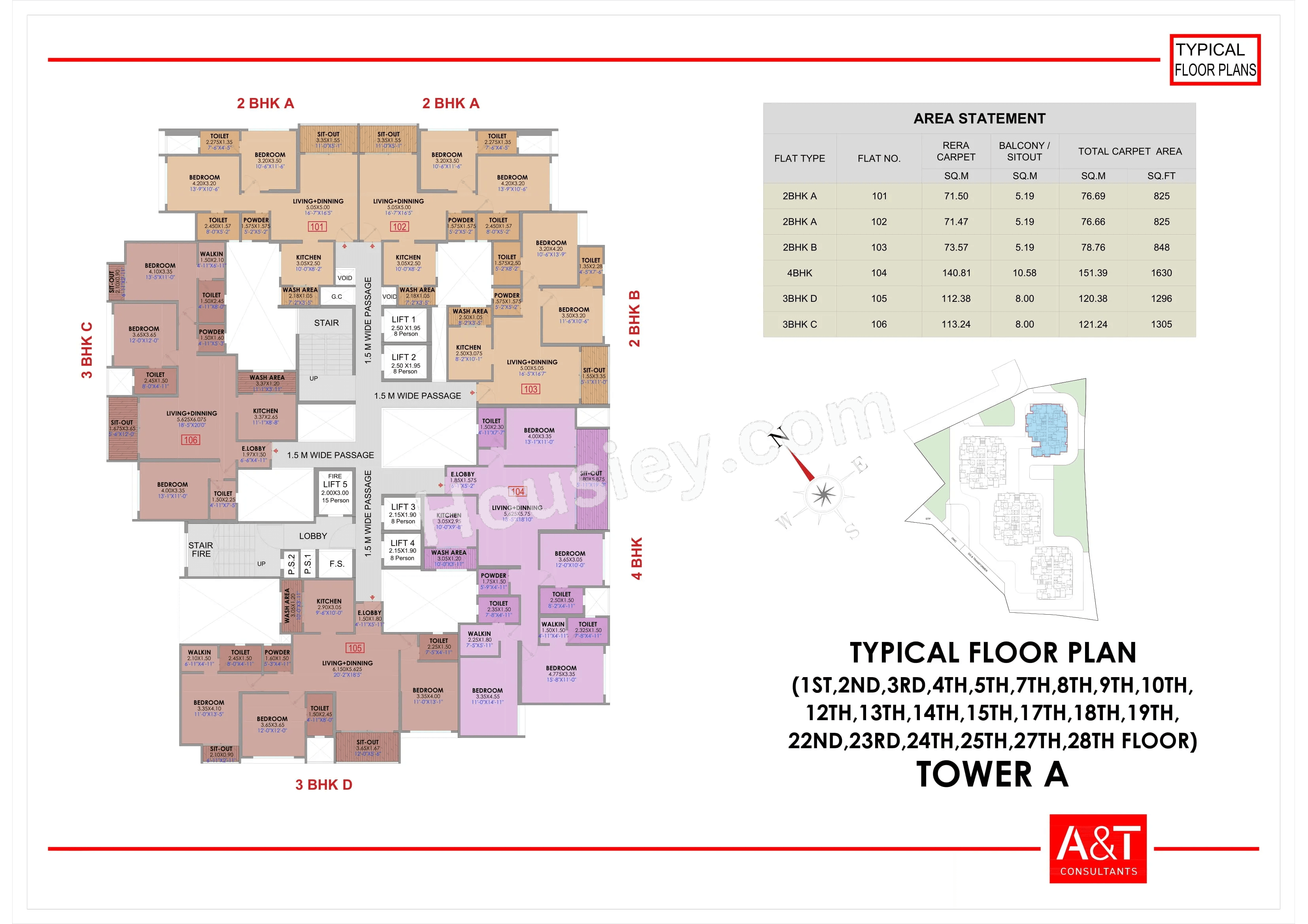 GK Sindhu Skies Floor plan 3