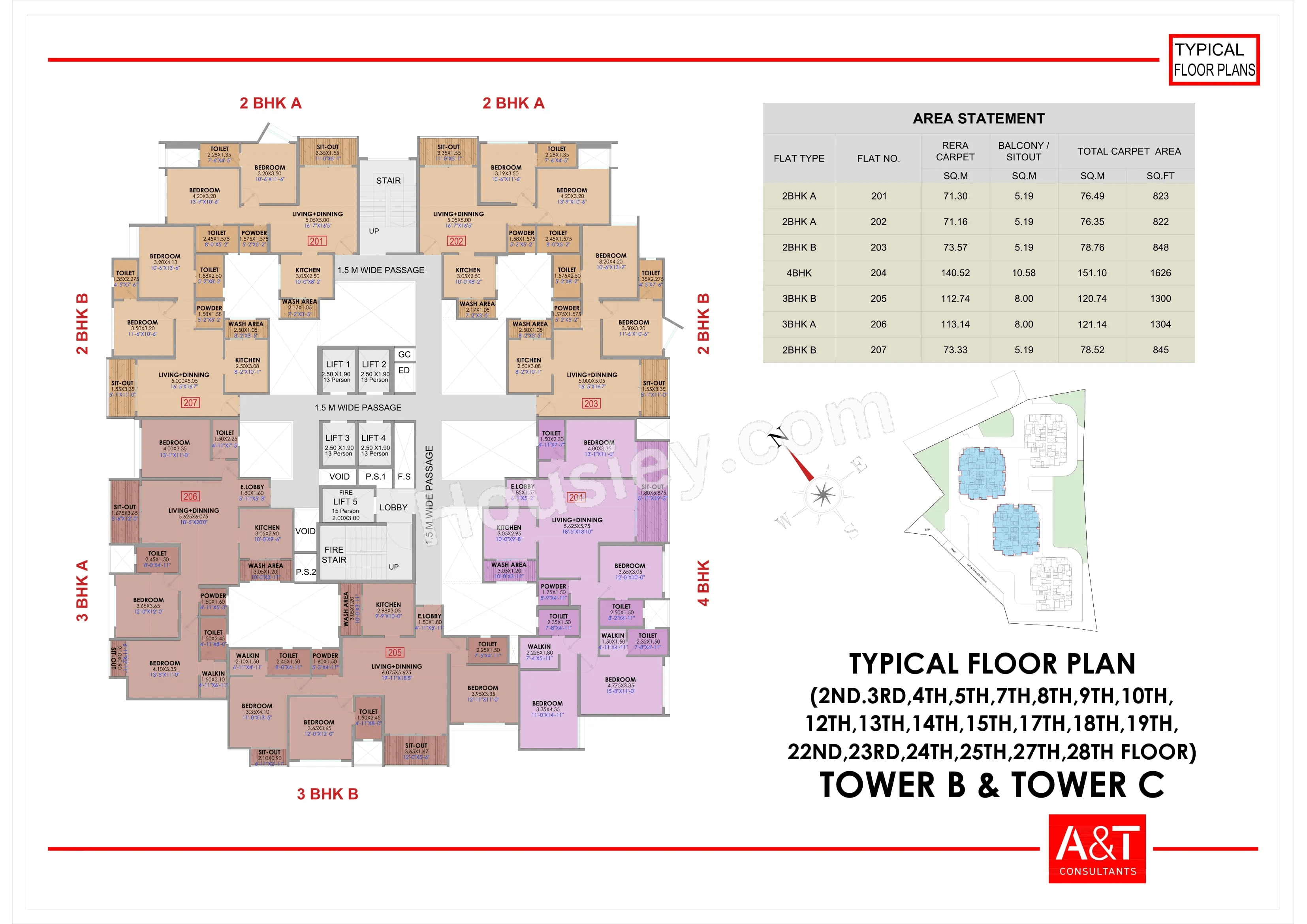 GK Sindhu Skies Floor plan 6