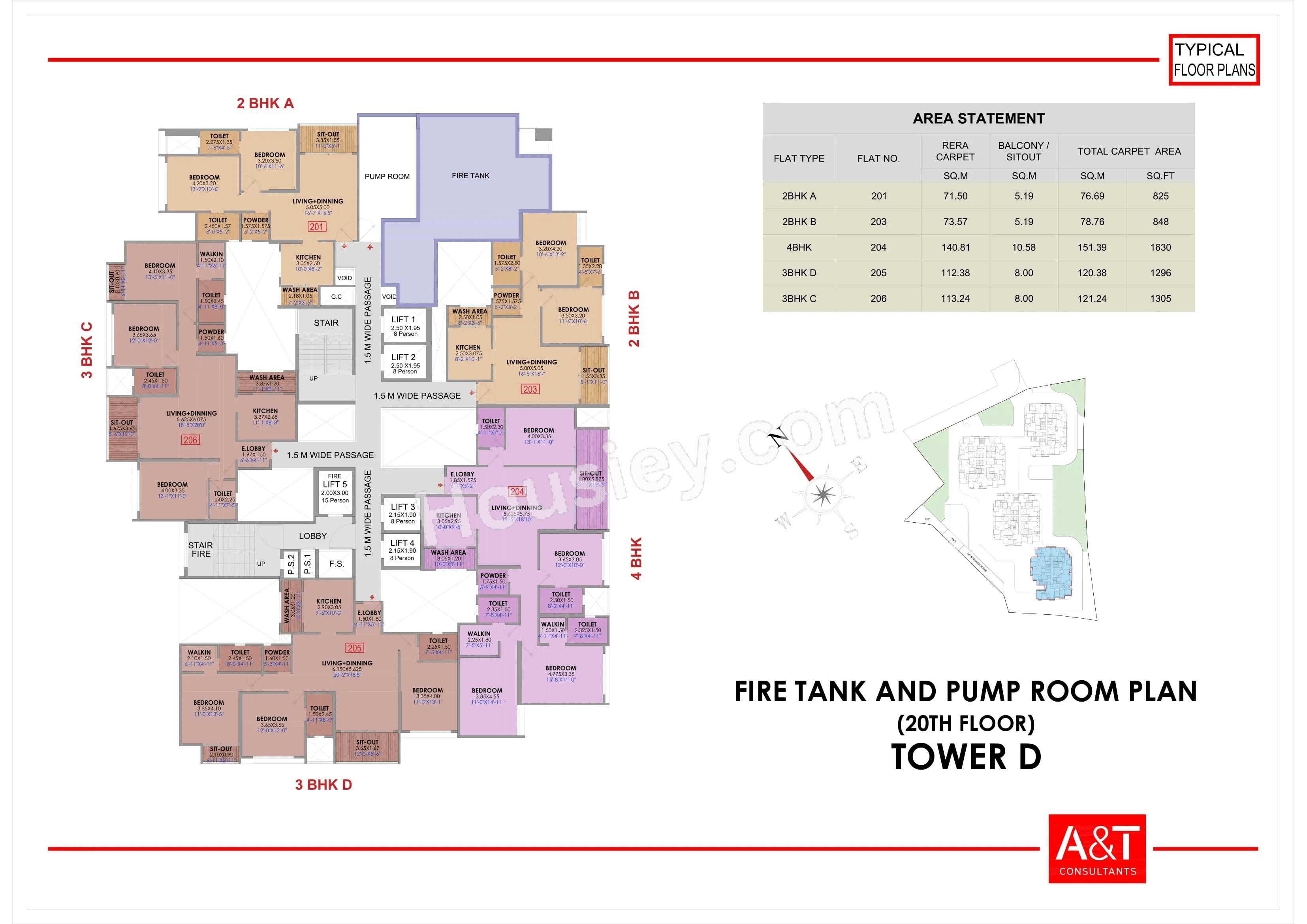 GK Sindhu Skies Floor plan 7