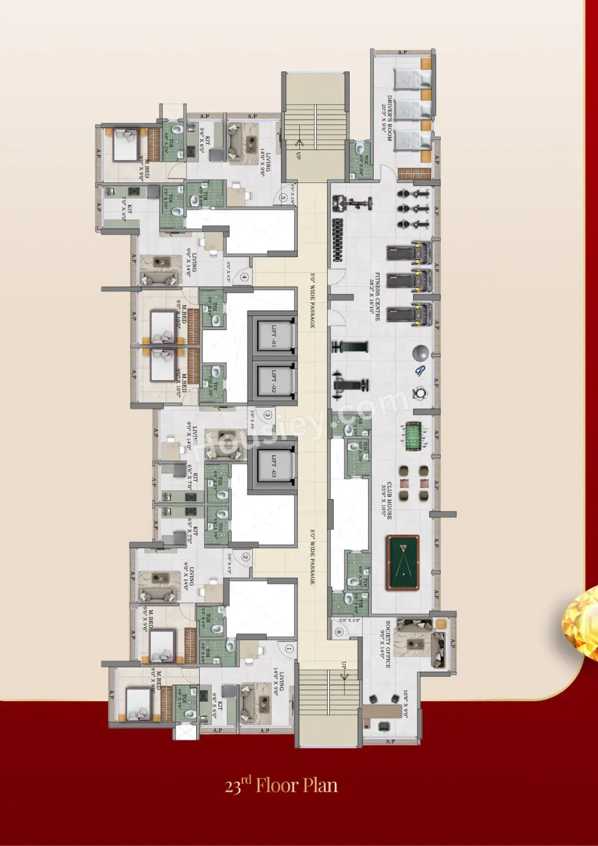 Gladiolus Jewel Floor plan 3