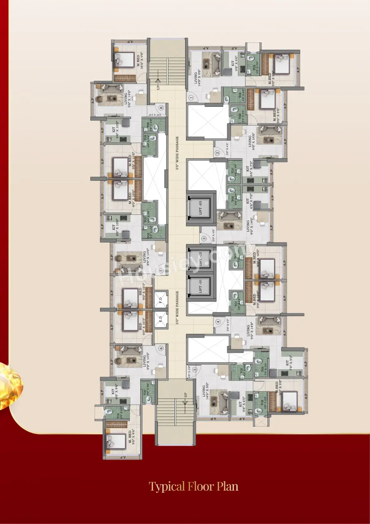 Gladiolus Jewel Floor plan 5