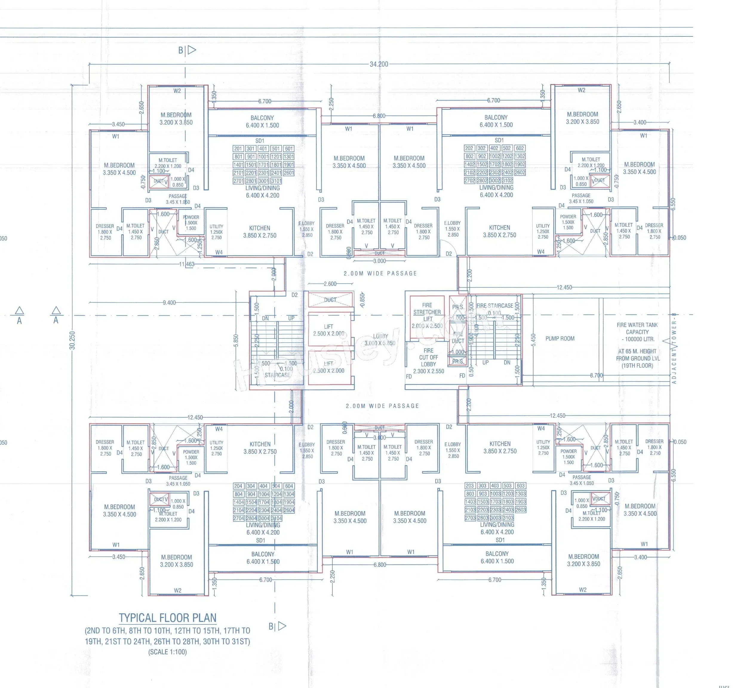 Global Riverfront Floor plan 2