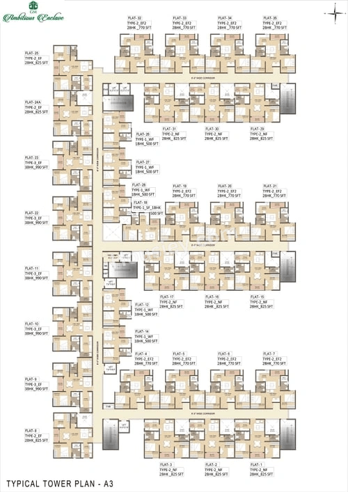 GM Ambitious Enclave Floor plan 2