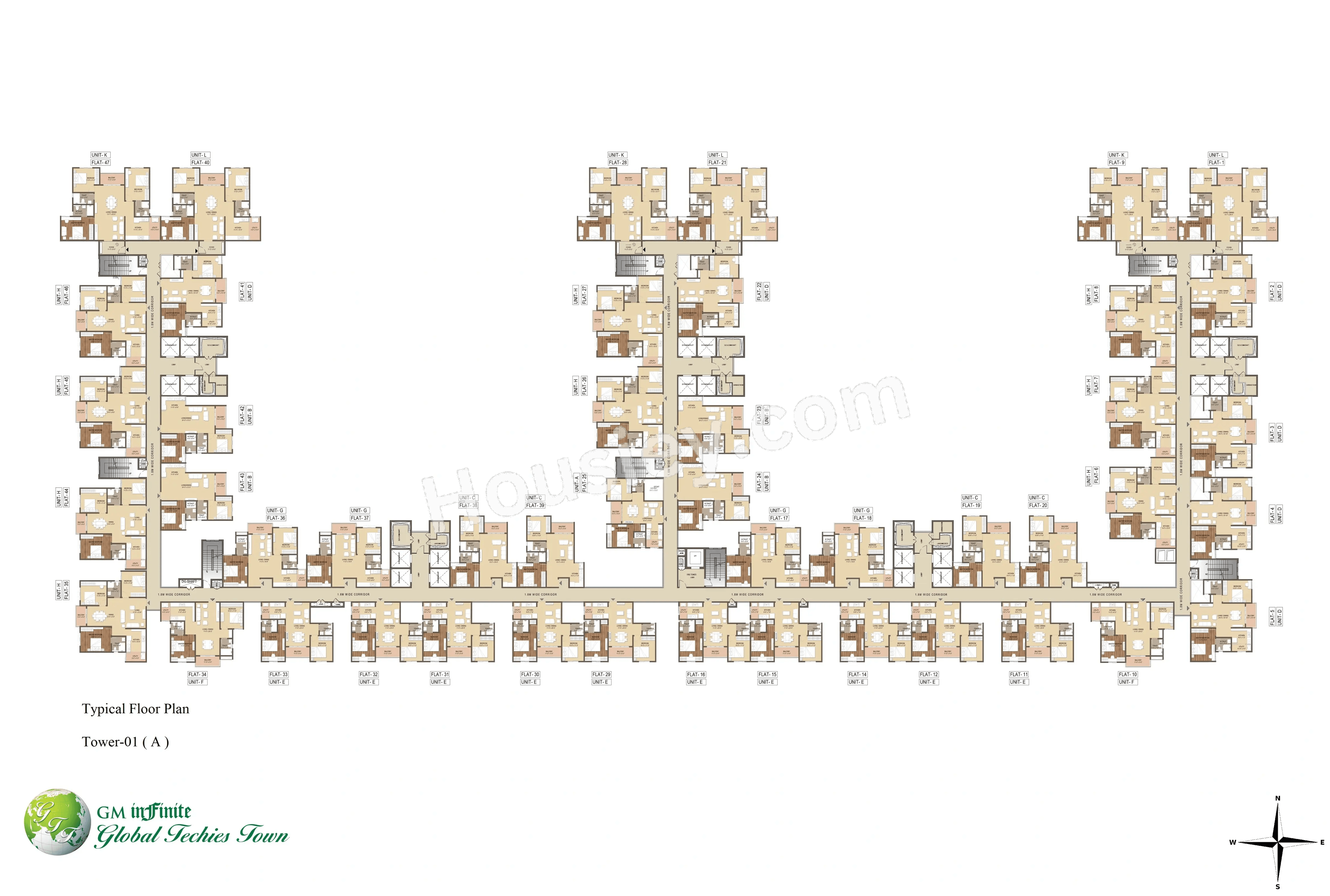 GM Global Techies Town Floor Plan