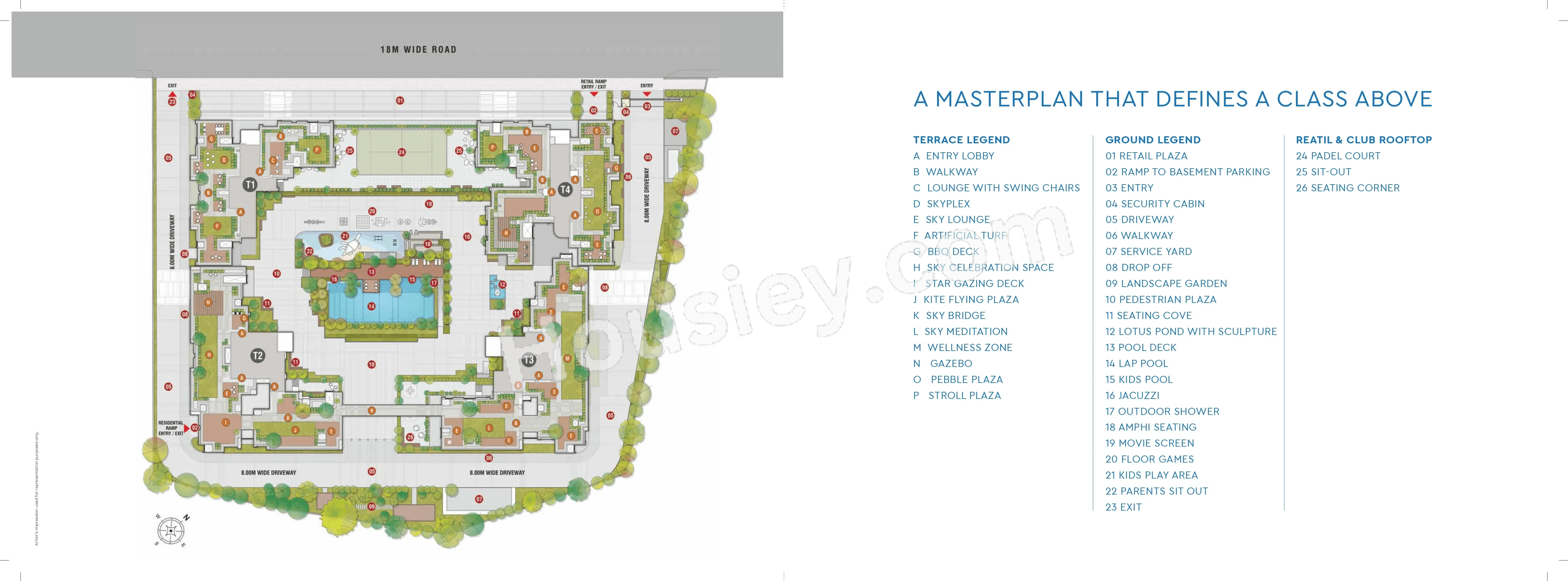 Godrej Altus Vastrapur Master Plan