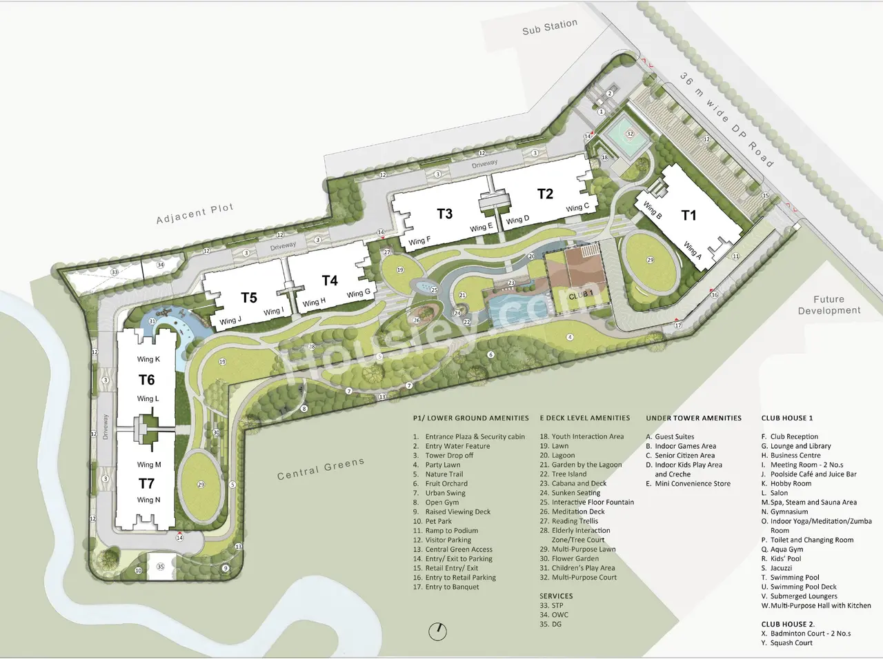 Godrej Aqua Retreat Master Plan