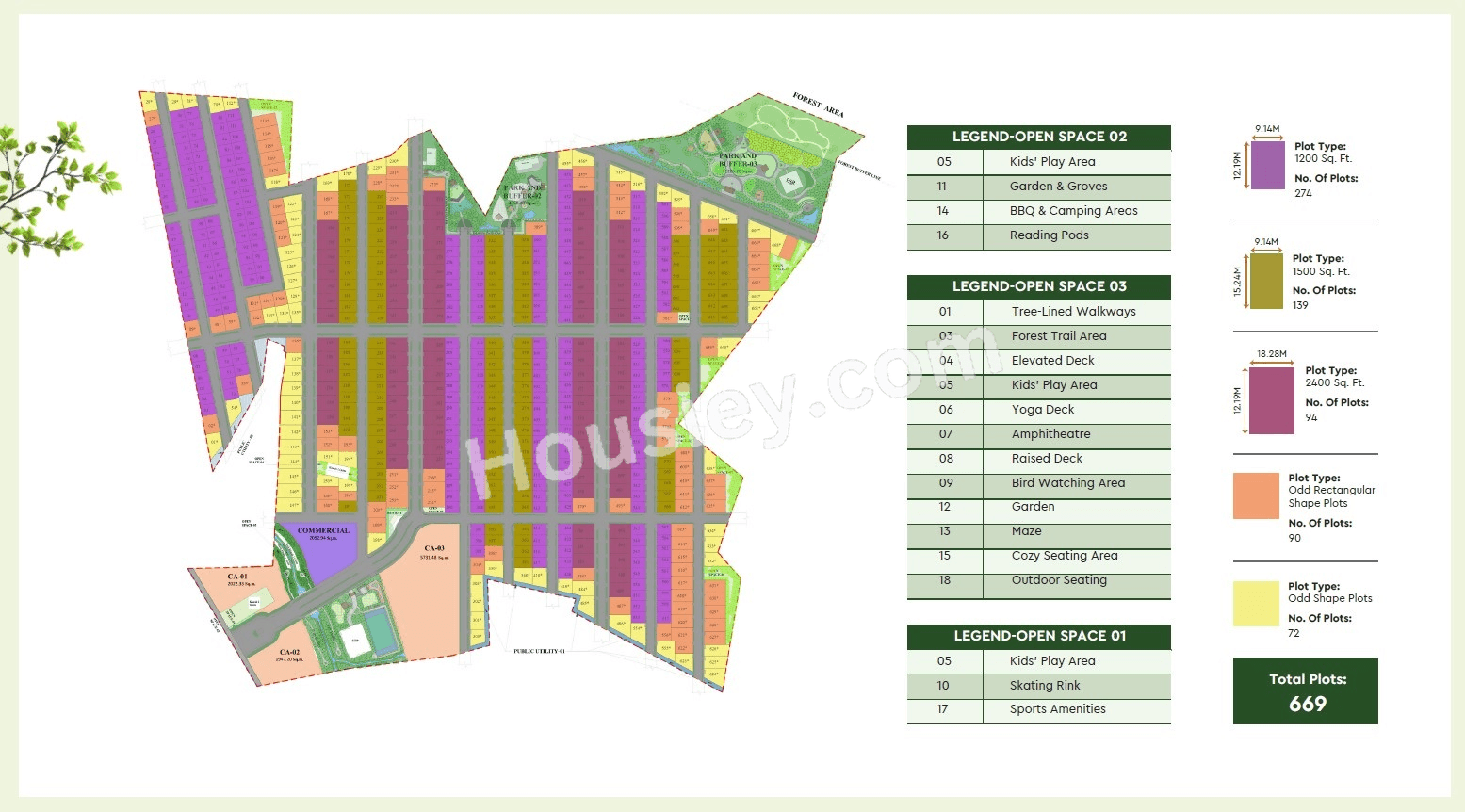 Godrej Aravya Estate Floor Plan