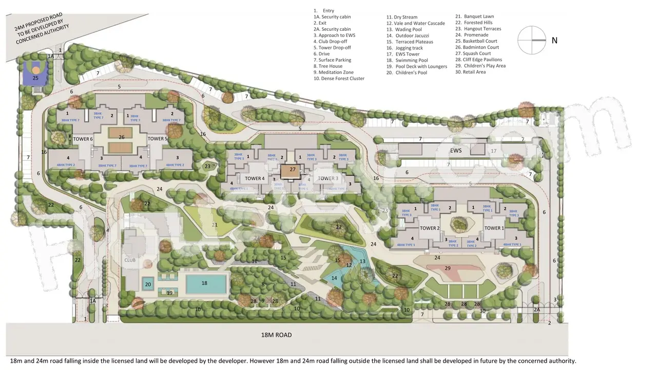 Godrej Aristocrat Master Plan