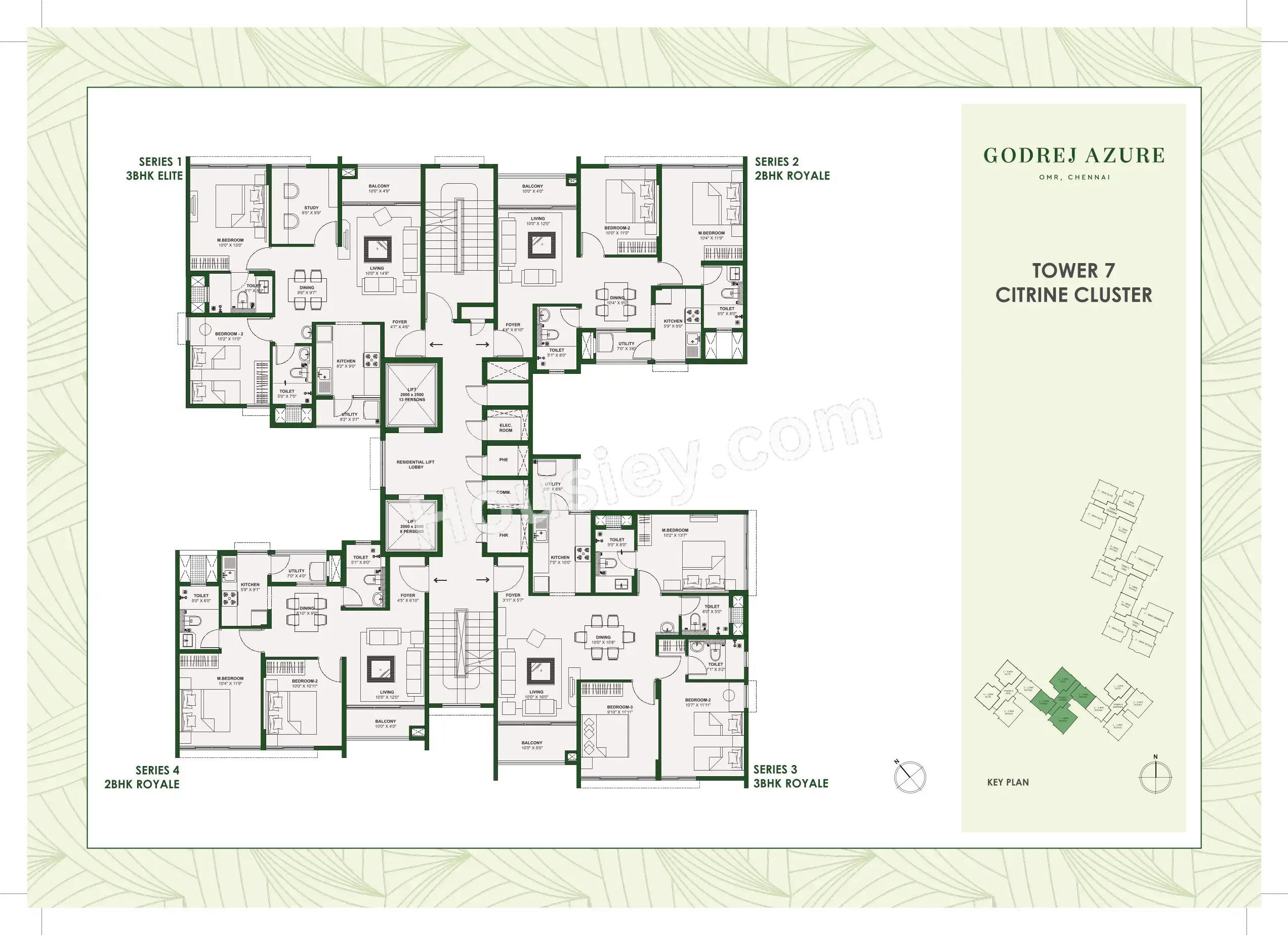 Godrej Azure Floor plan 2