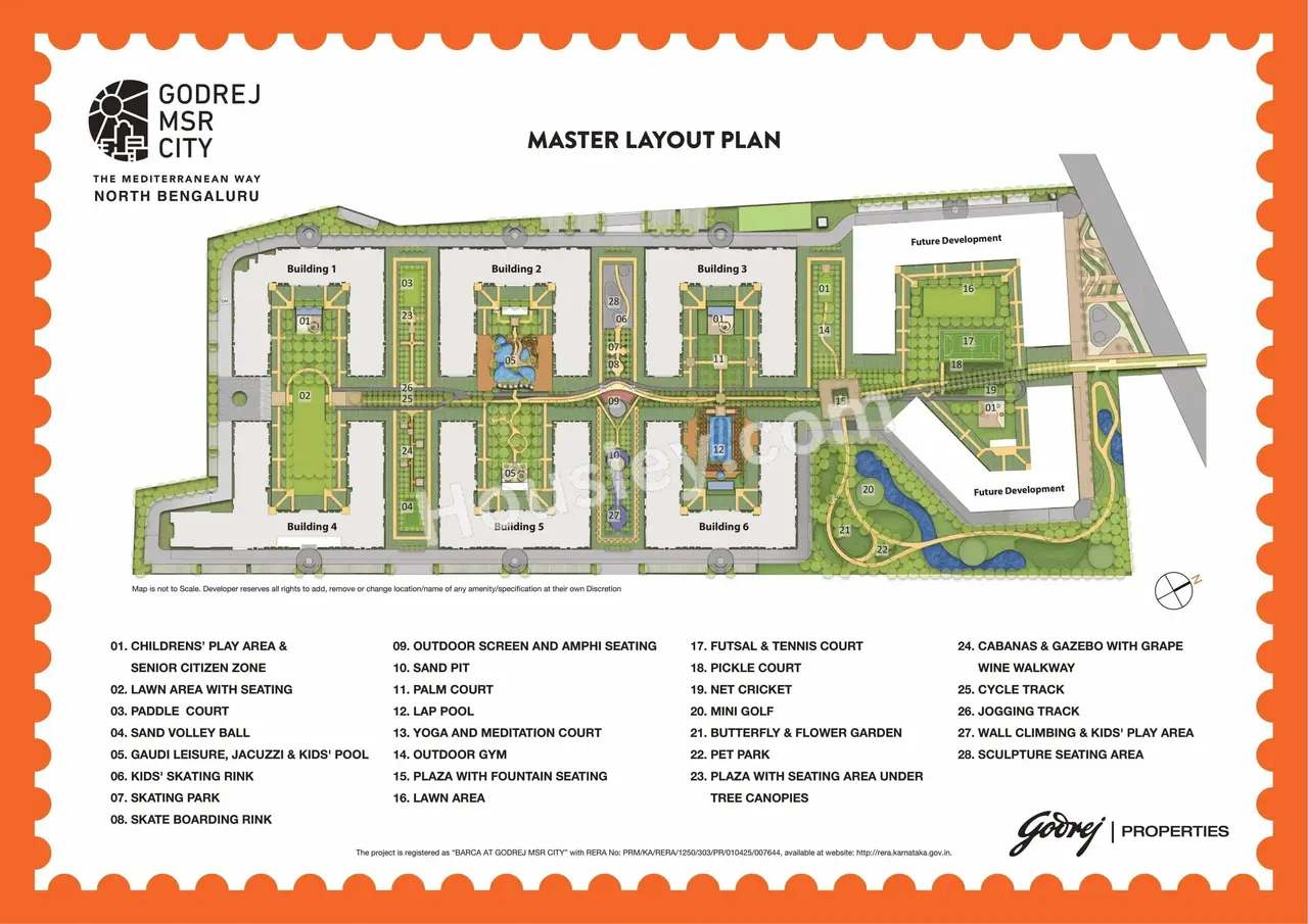 Godrej Barca MSR City Master Plan