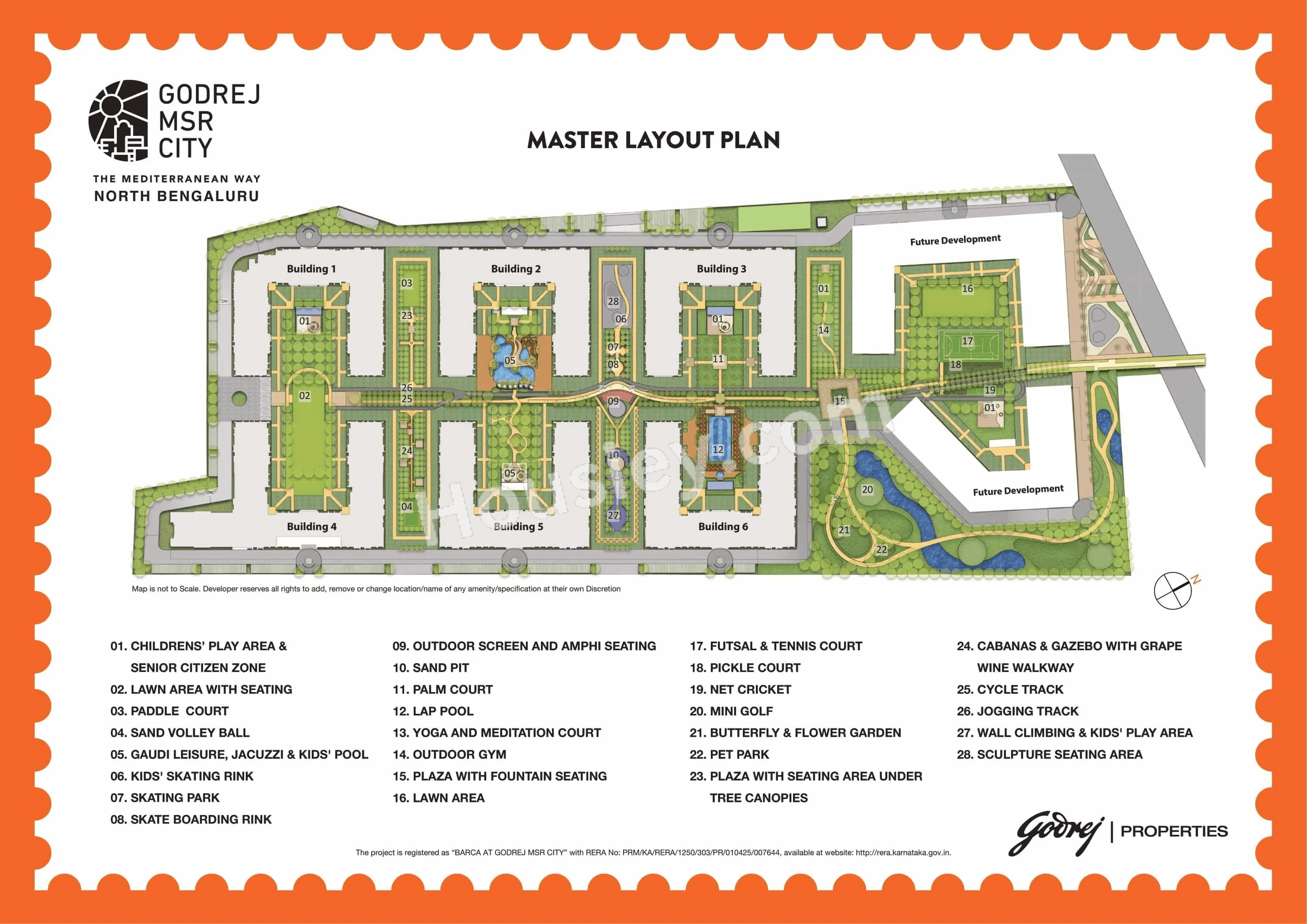 Godrej Barca MSR City Master Plan