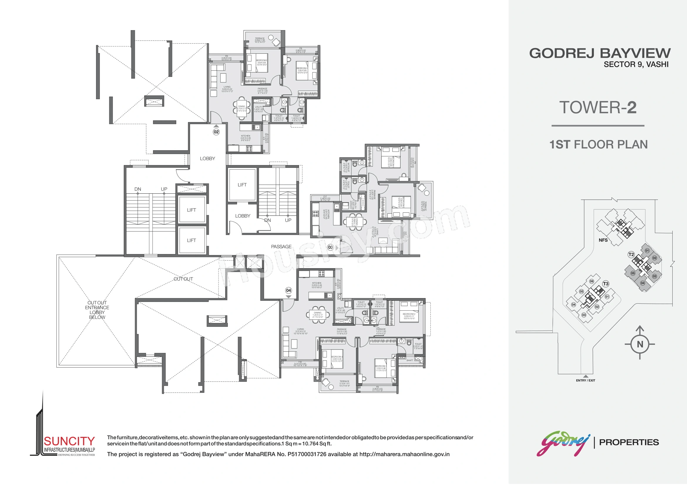 Godrej Bayview Floor plan 7