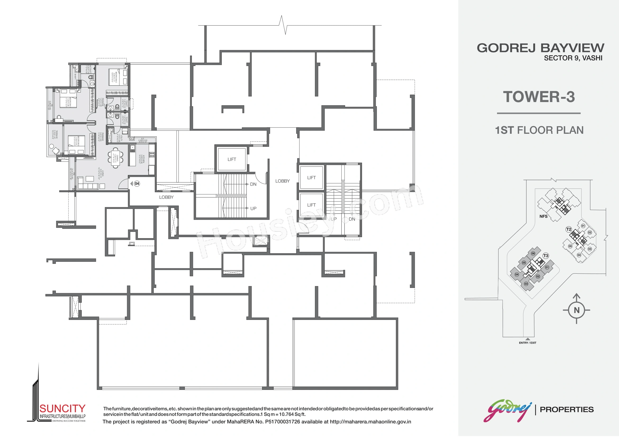 Godrej Bayview Floor plan 8
