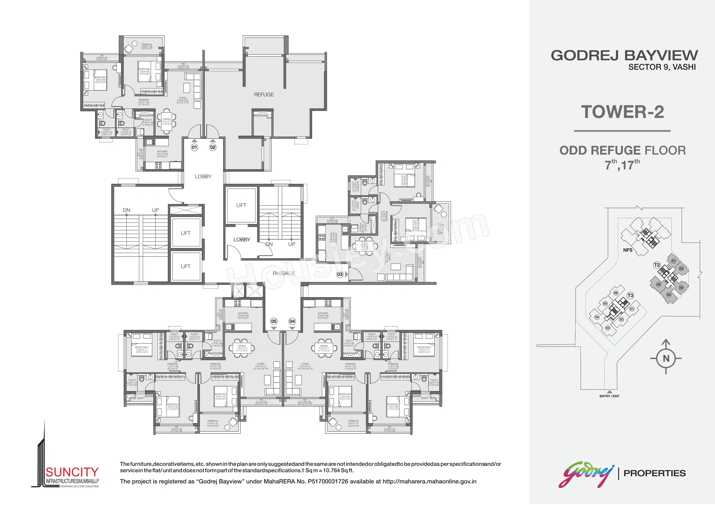 Godrej Bayview Floor plan 9