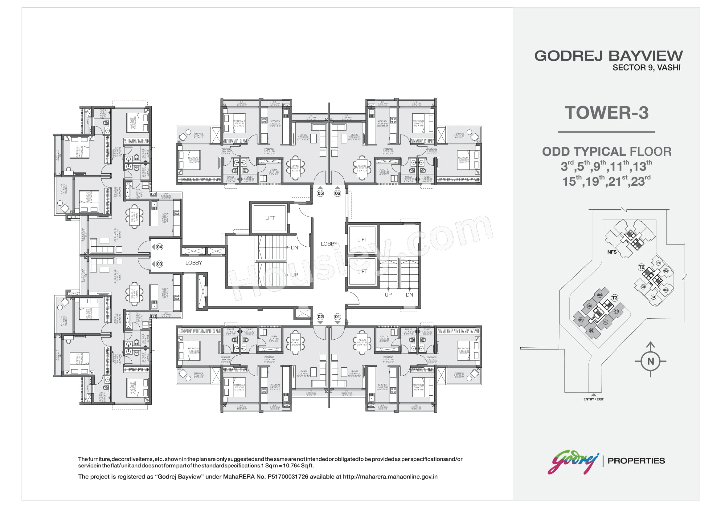 Godrej Bayview Floor plan 12