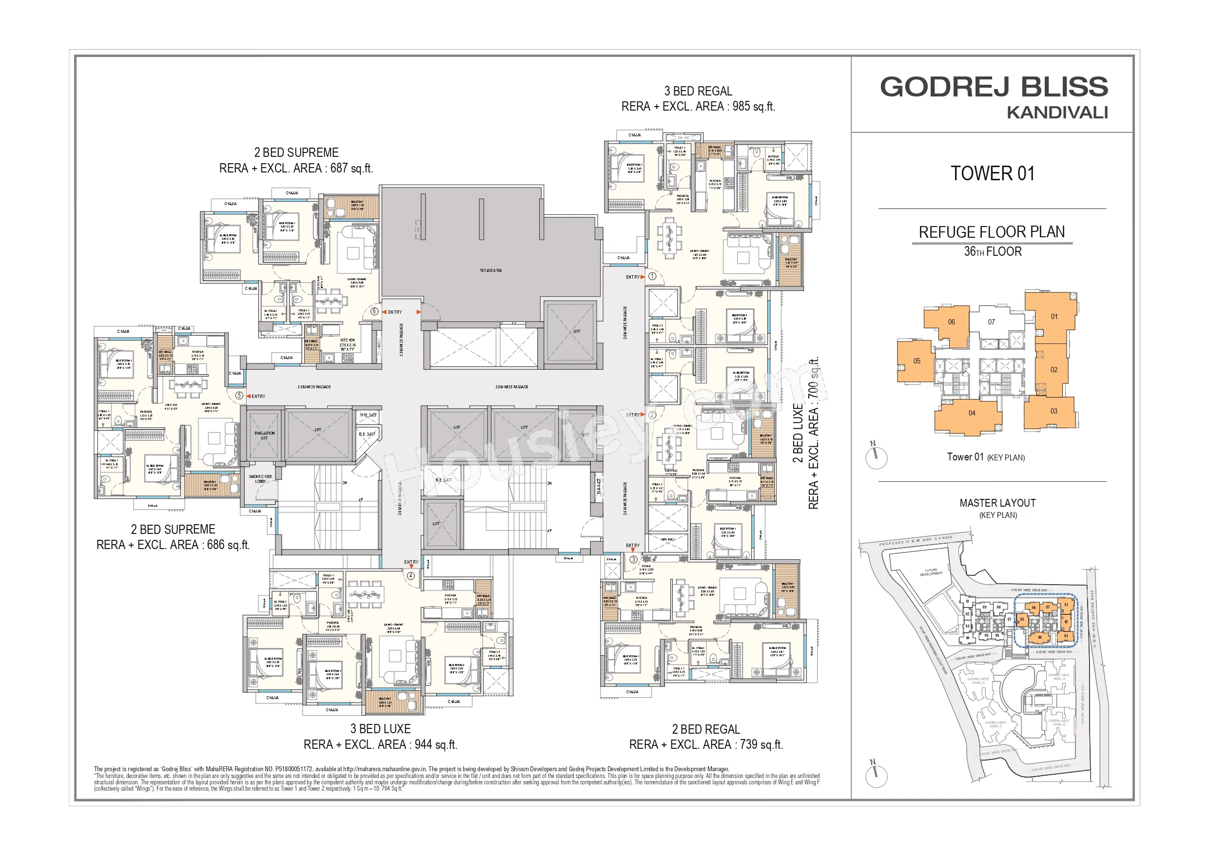 Godrej Bliss Floor plan 2