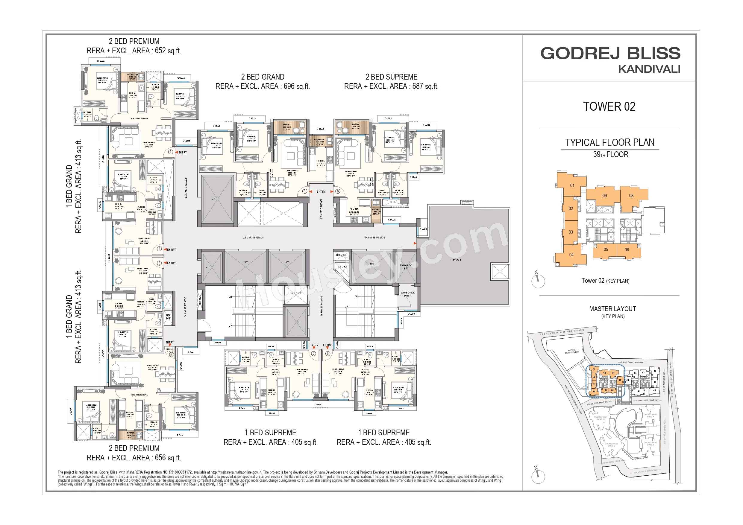 Godrej Bliss Floor plan 3
