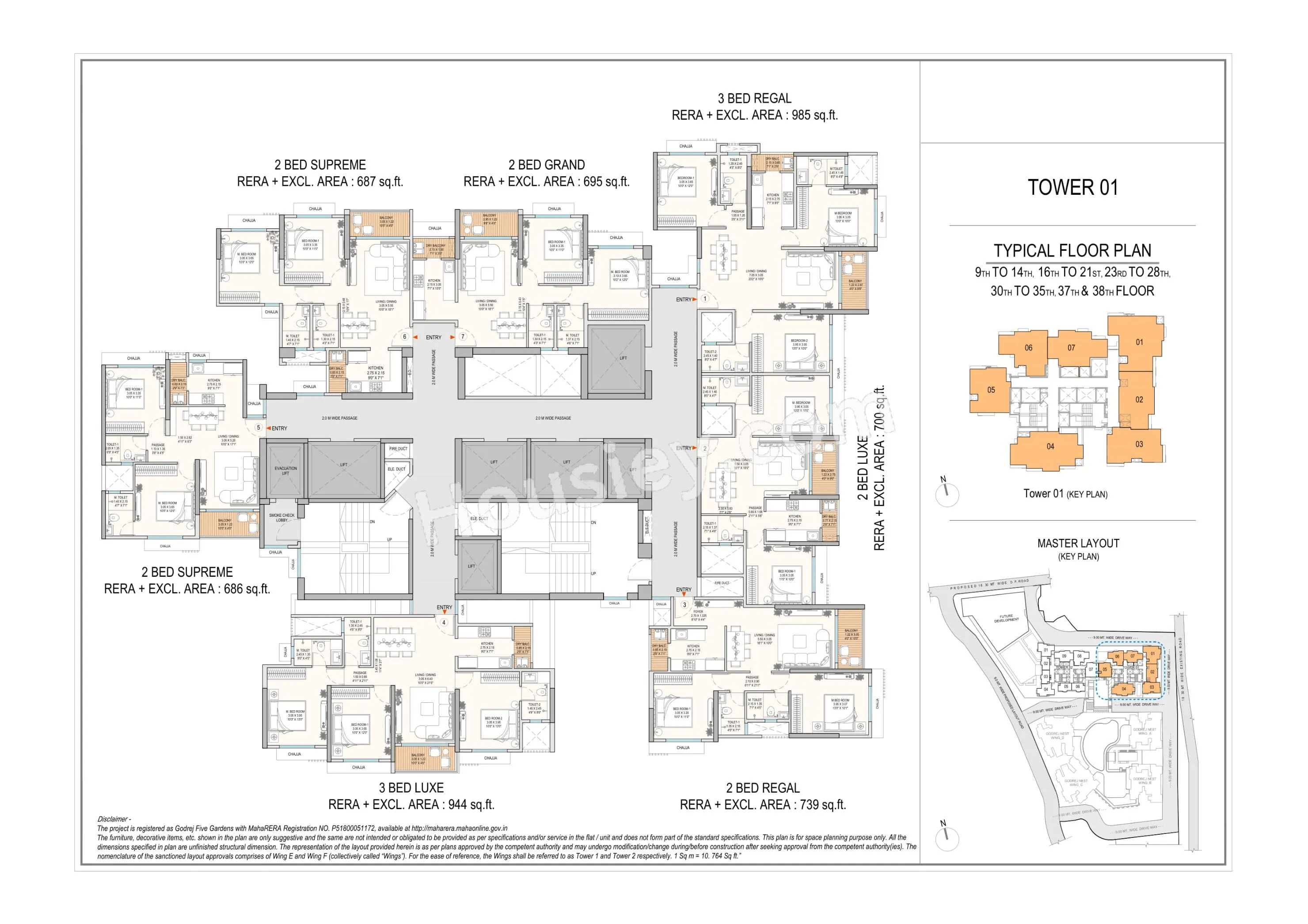 Godrej Bliss Floor plan 5