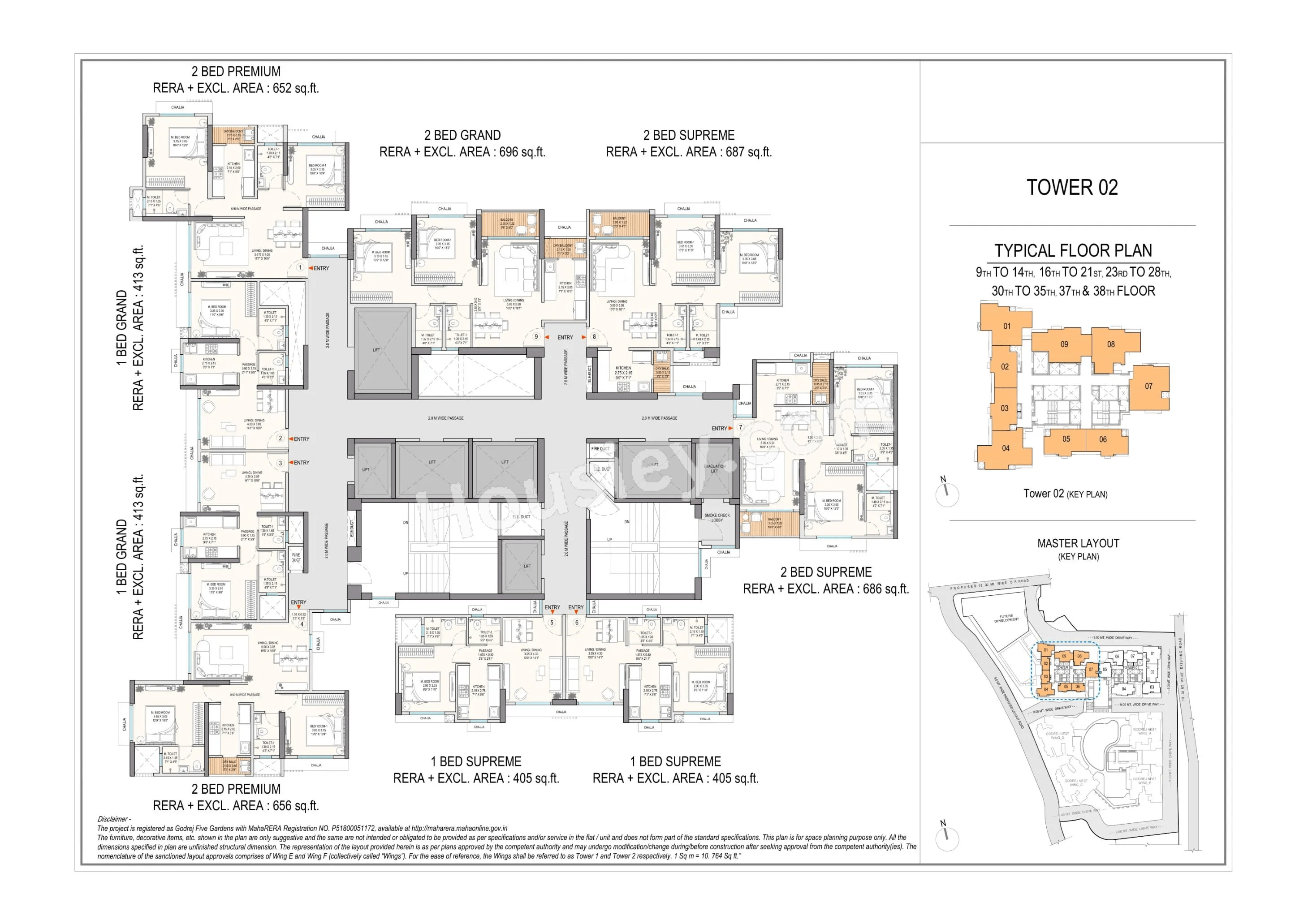 Godrej Bliss Floor plan 6