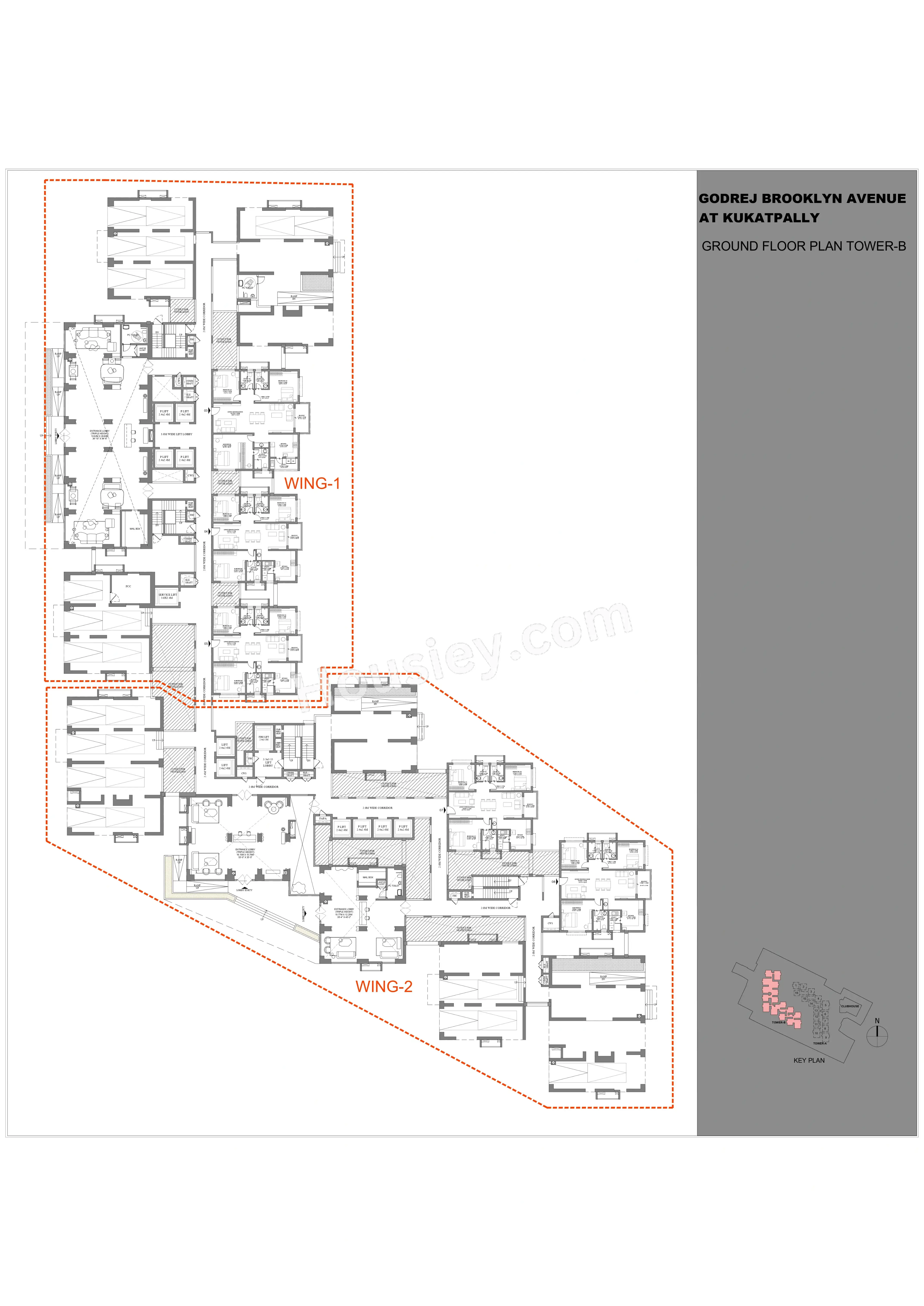 Godrej Brooklyn Avenue Floor plan 4