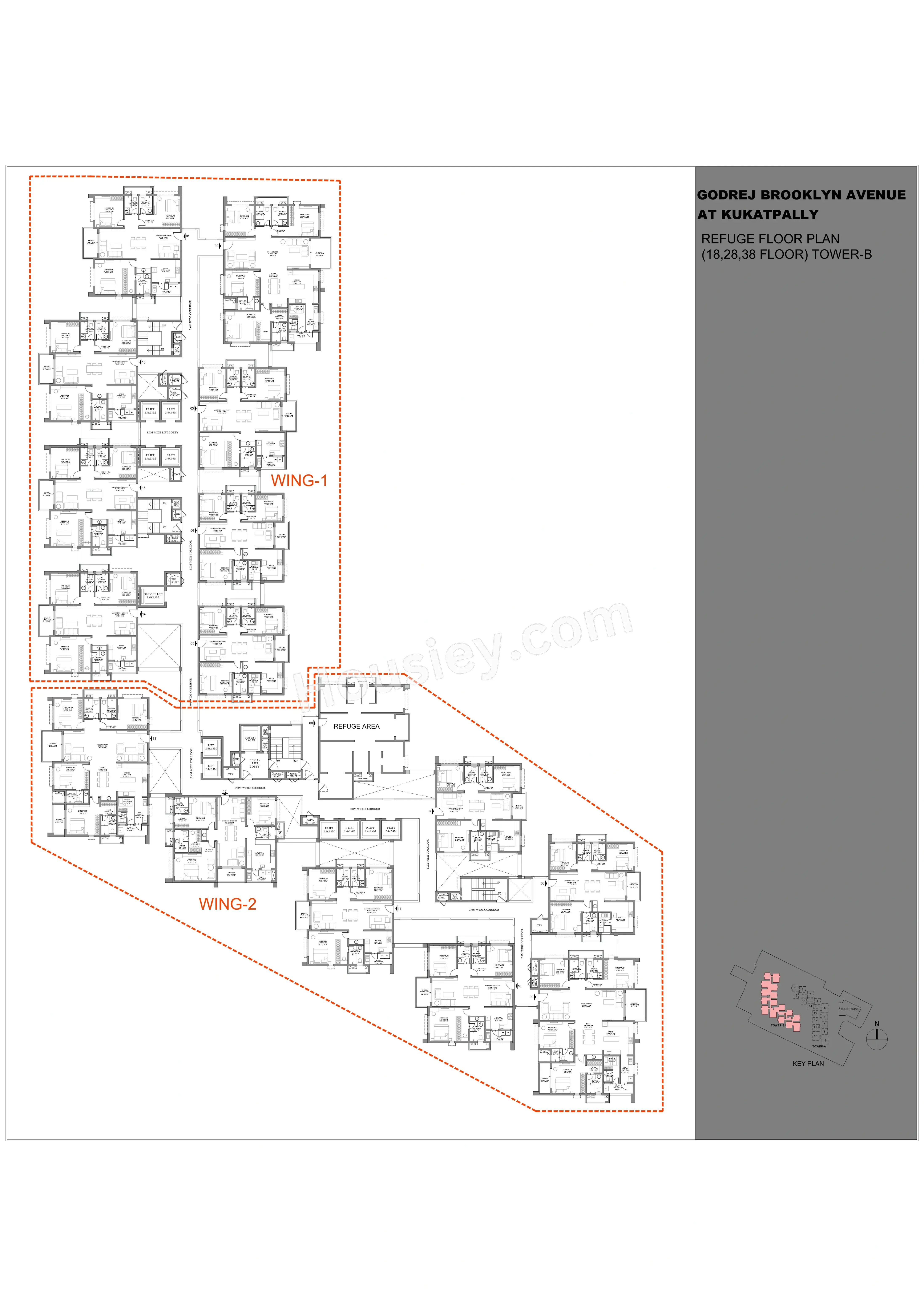 Godrej Brooklyn Avenue Floor plan 6