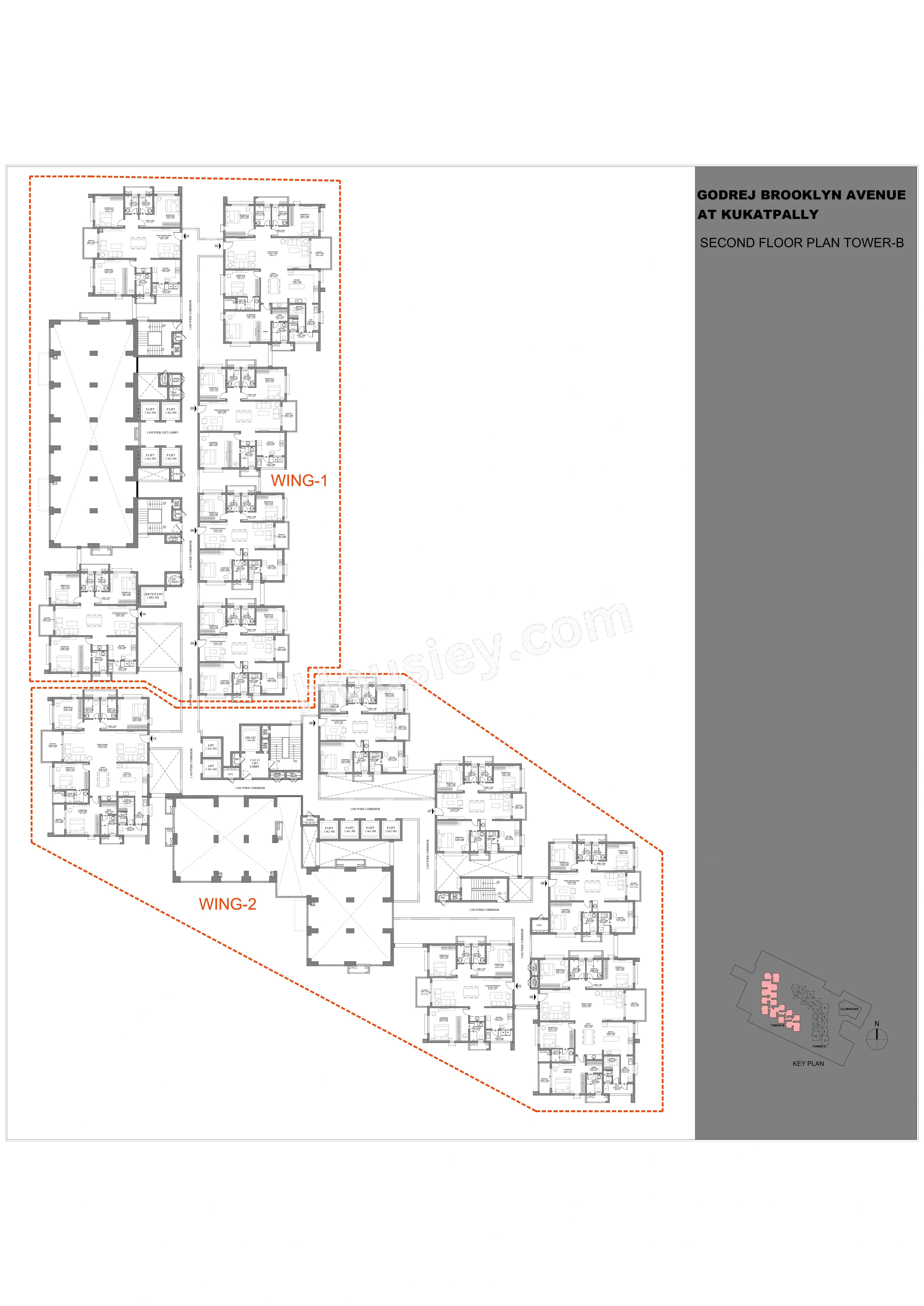 Godrej Brooklyn Avenue Floor plan 8