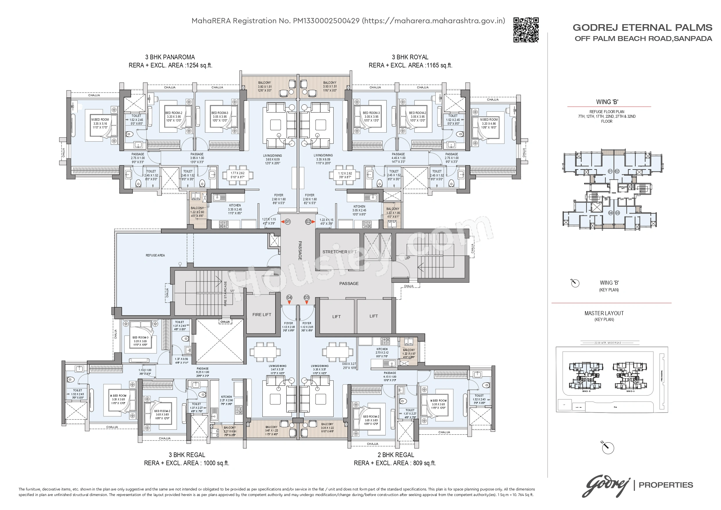 Godrej Eternal Palms Floor plan 4