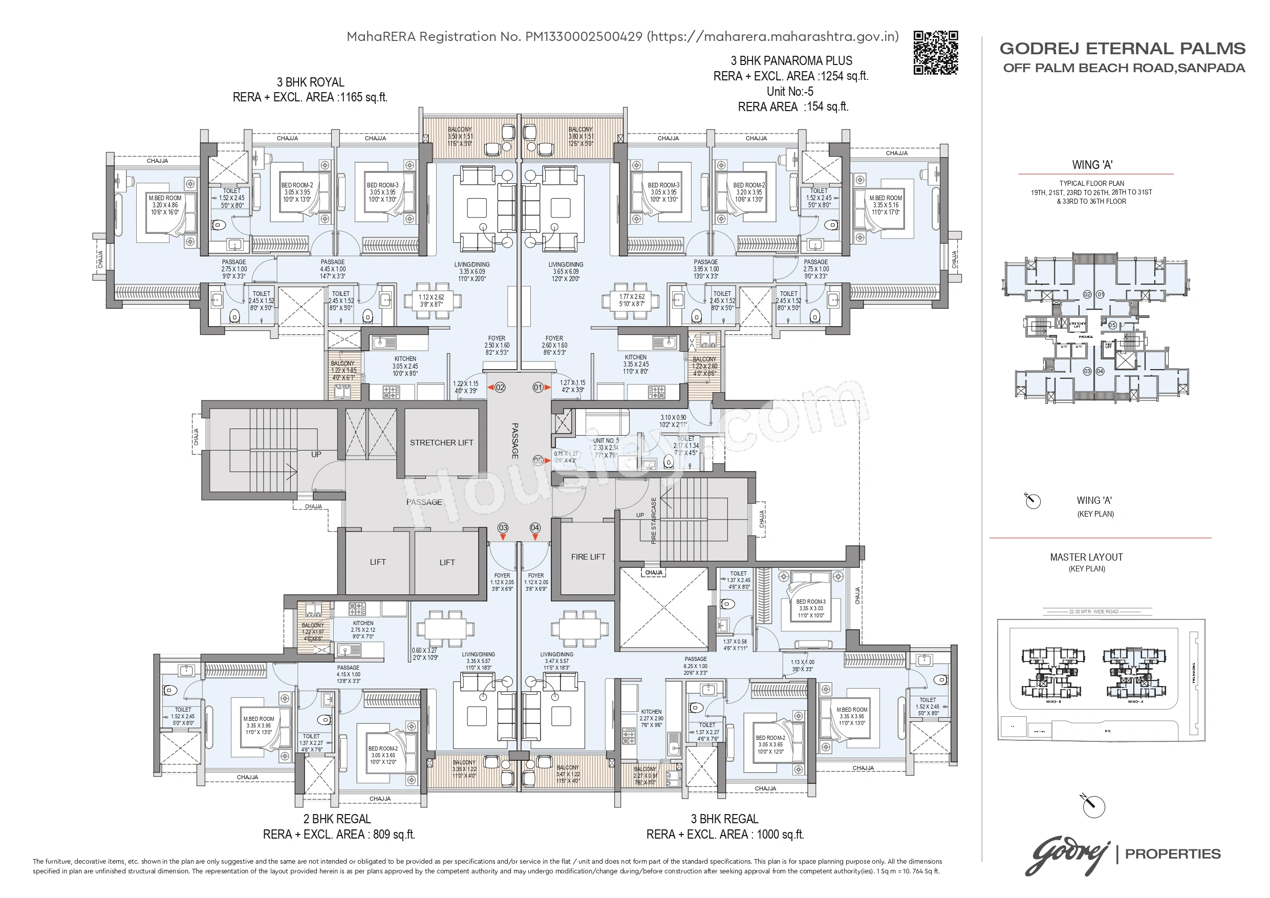 Godrej Eternal Palms Floor plan 6