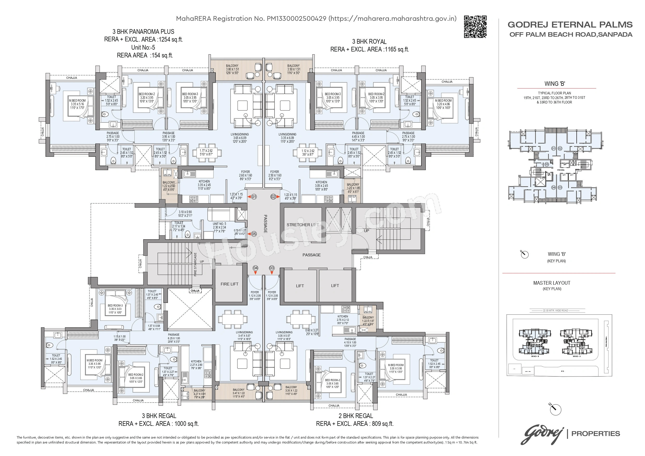 Godrej Eternal Palms Floor plan 8