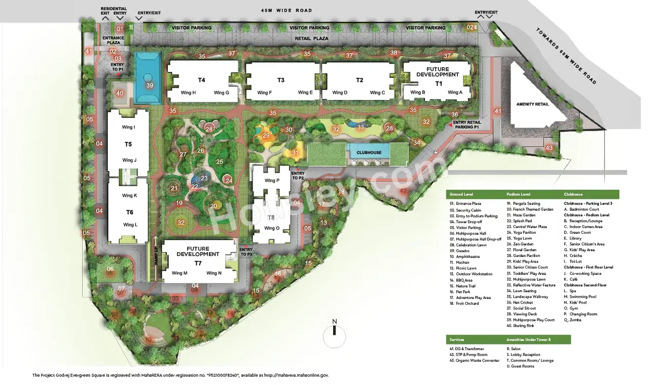 Godrej Evergreen Square Master Plan