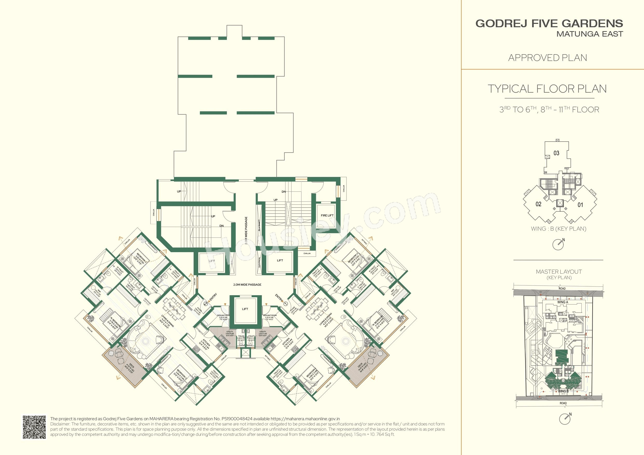 Godrej Five Gardens Master Plan