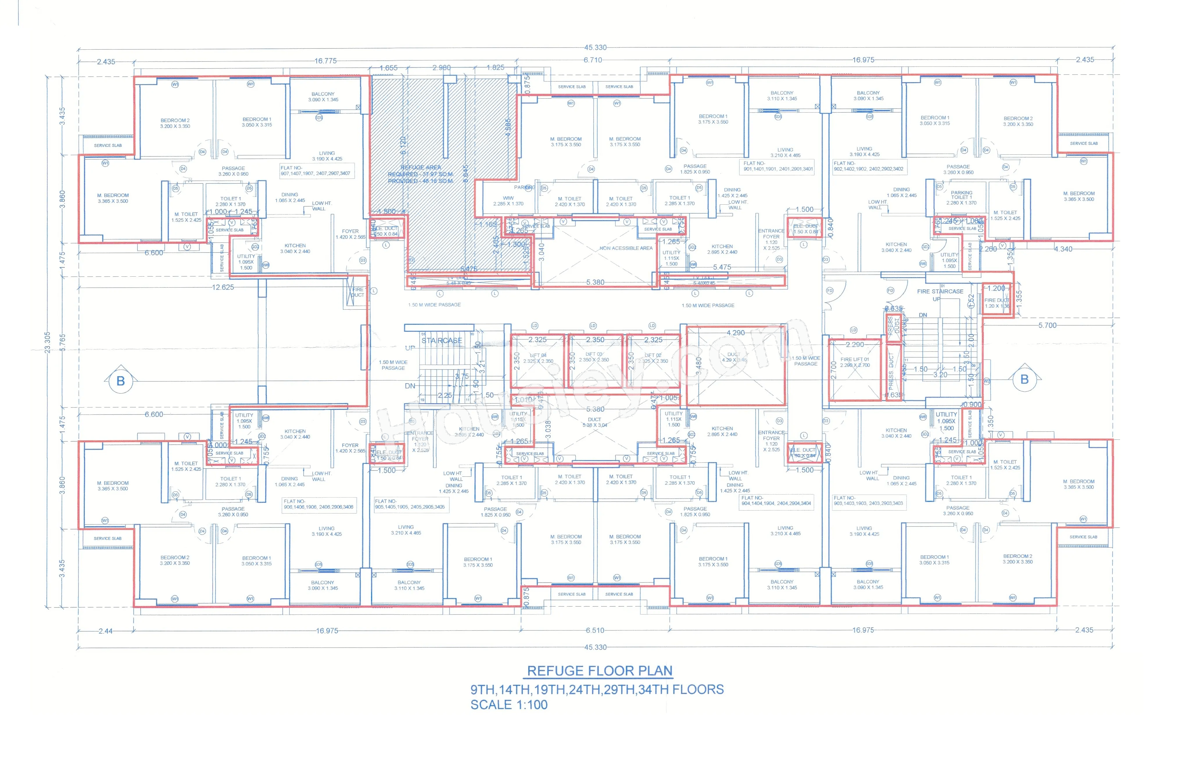 Godrej Ivara Floor plan 1