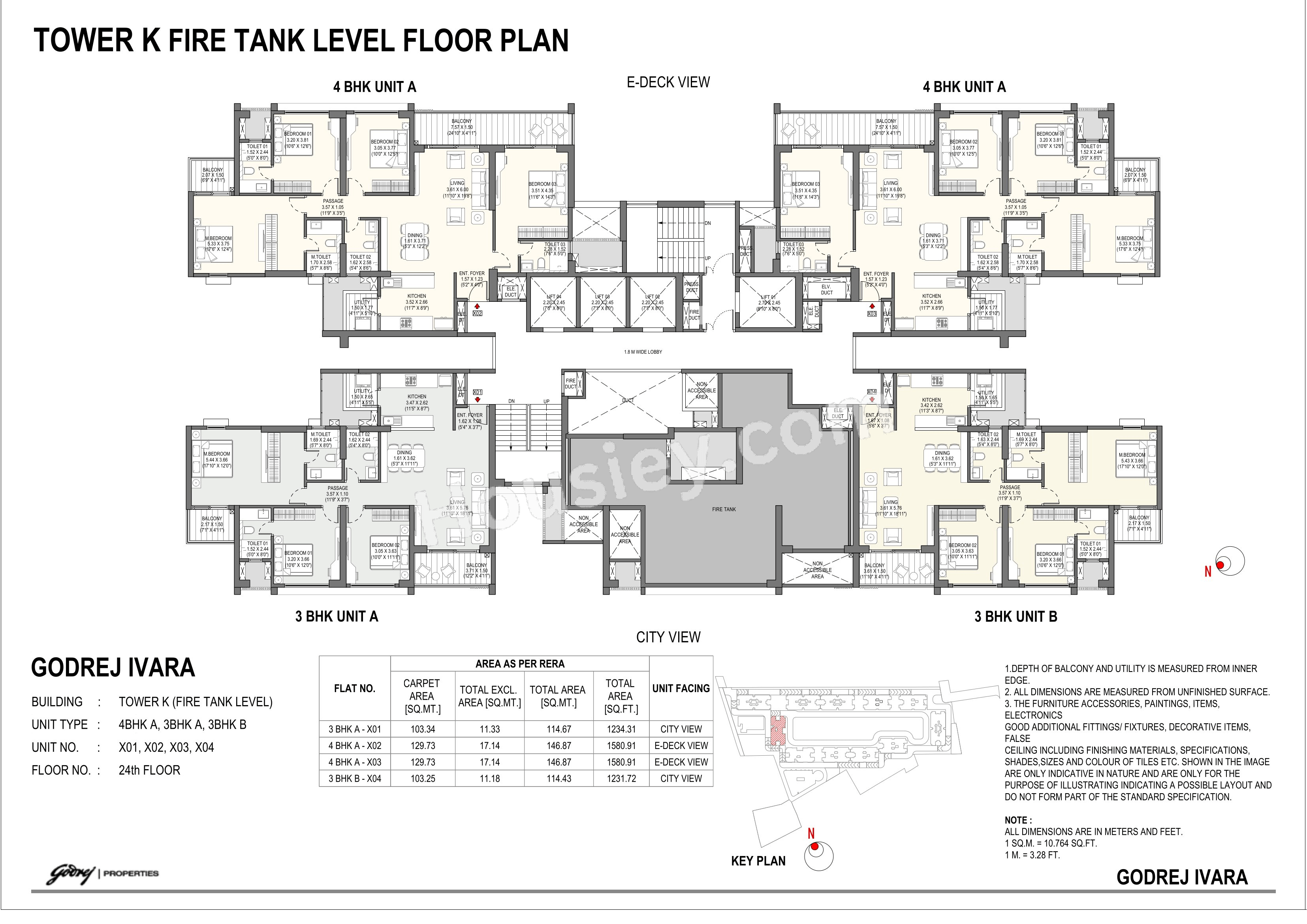 Godrej Ivara Floor plan 4