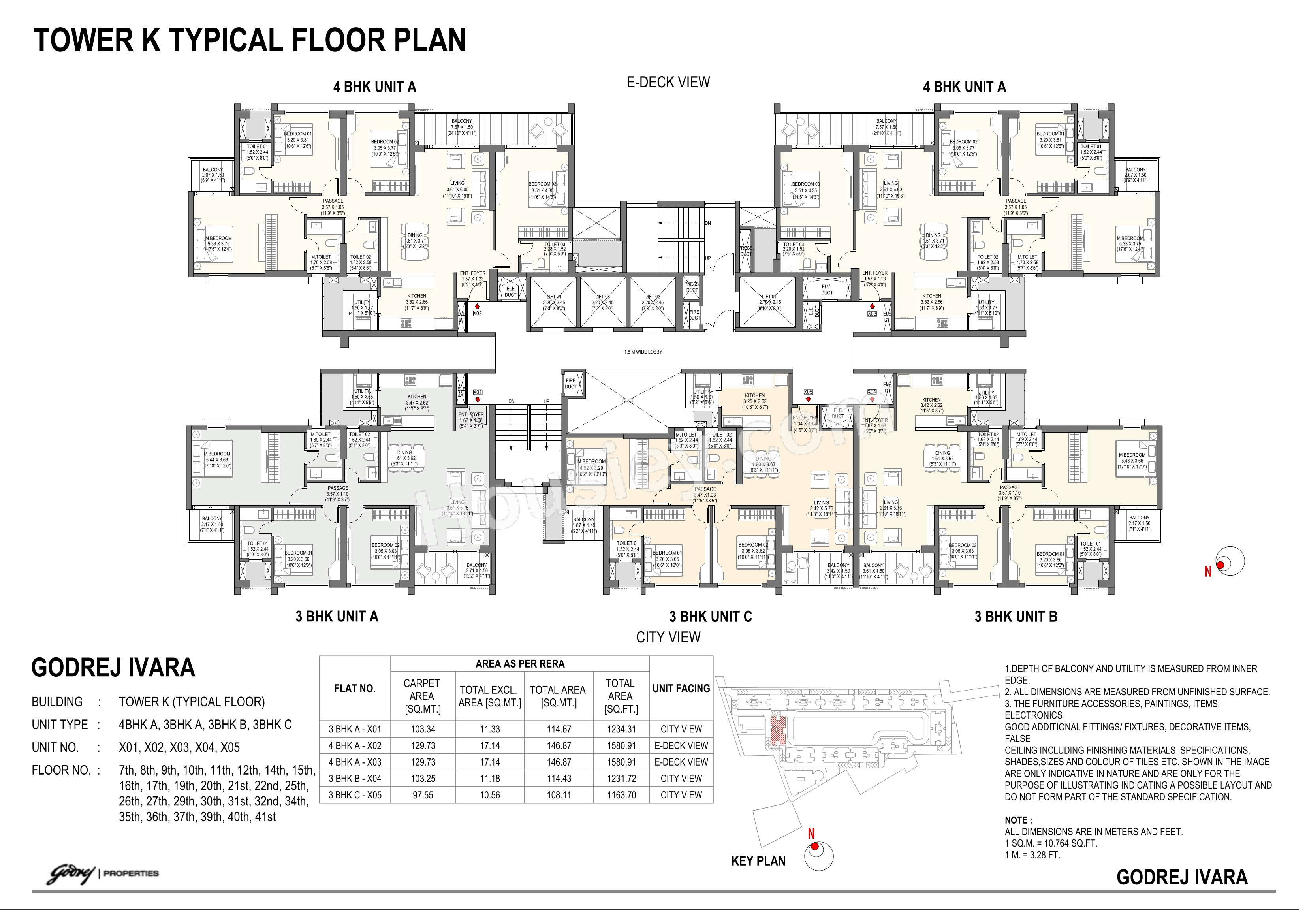 Godrej Ivara Floor plan 7