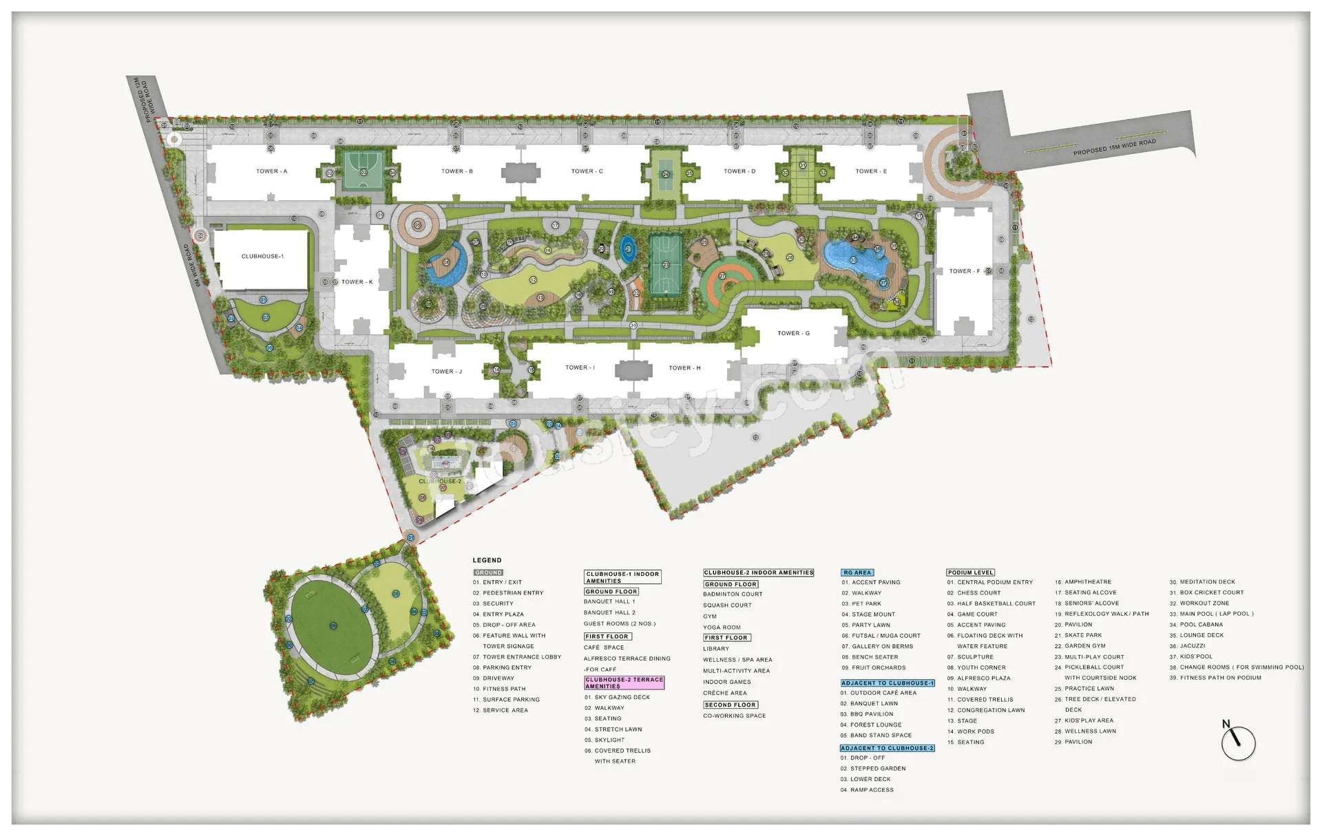 Godrej Ivara Floor plan 1